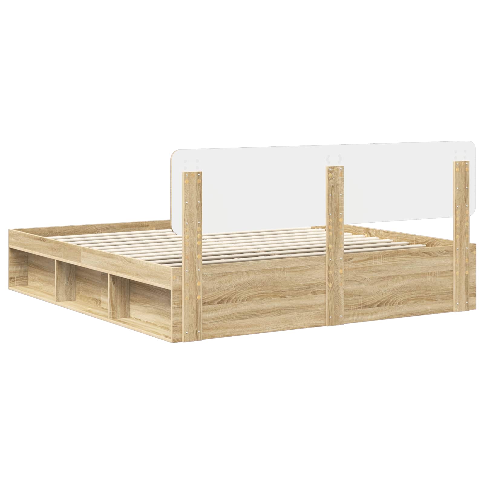 Bettrahmen Sonoma 180 x 200 cm Massives Kiefernholz