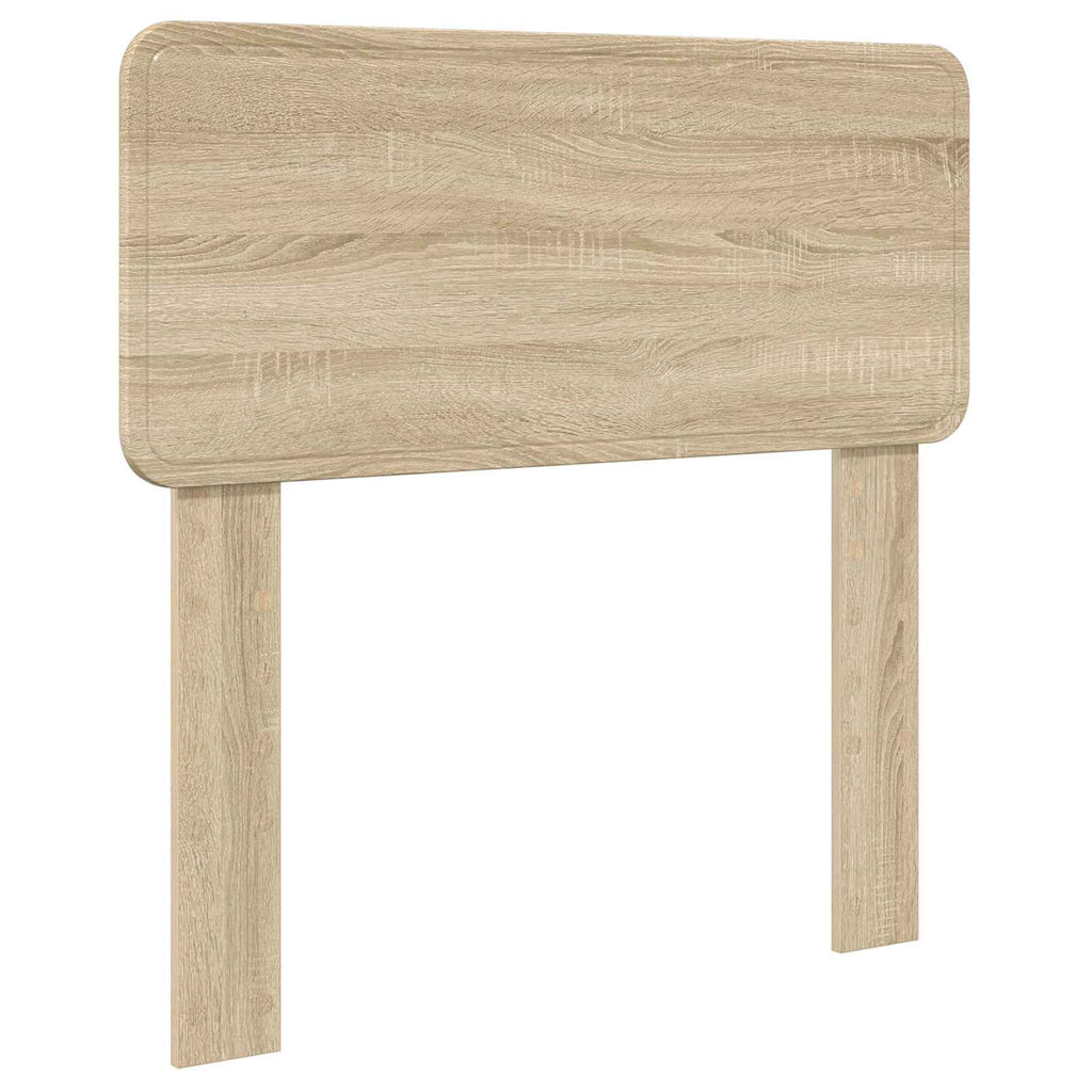 Bettrahmen Sonoma-Eiche 75 x 190 cm Massives Kiefernholz