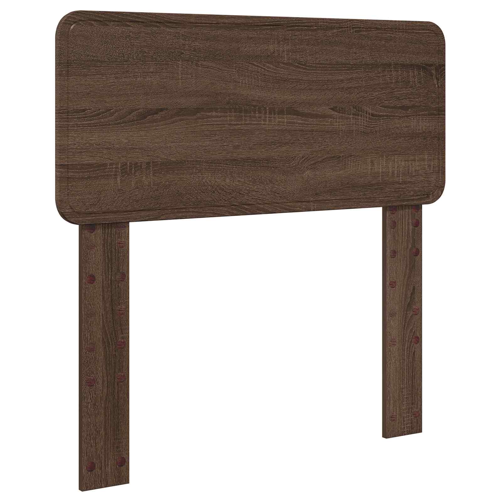 Bettrahmen Braun Eichen-Optik 90 x 190 cm Holzwerkstoff