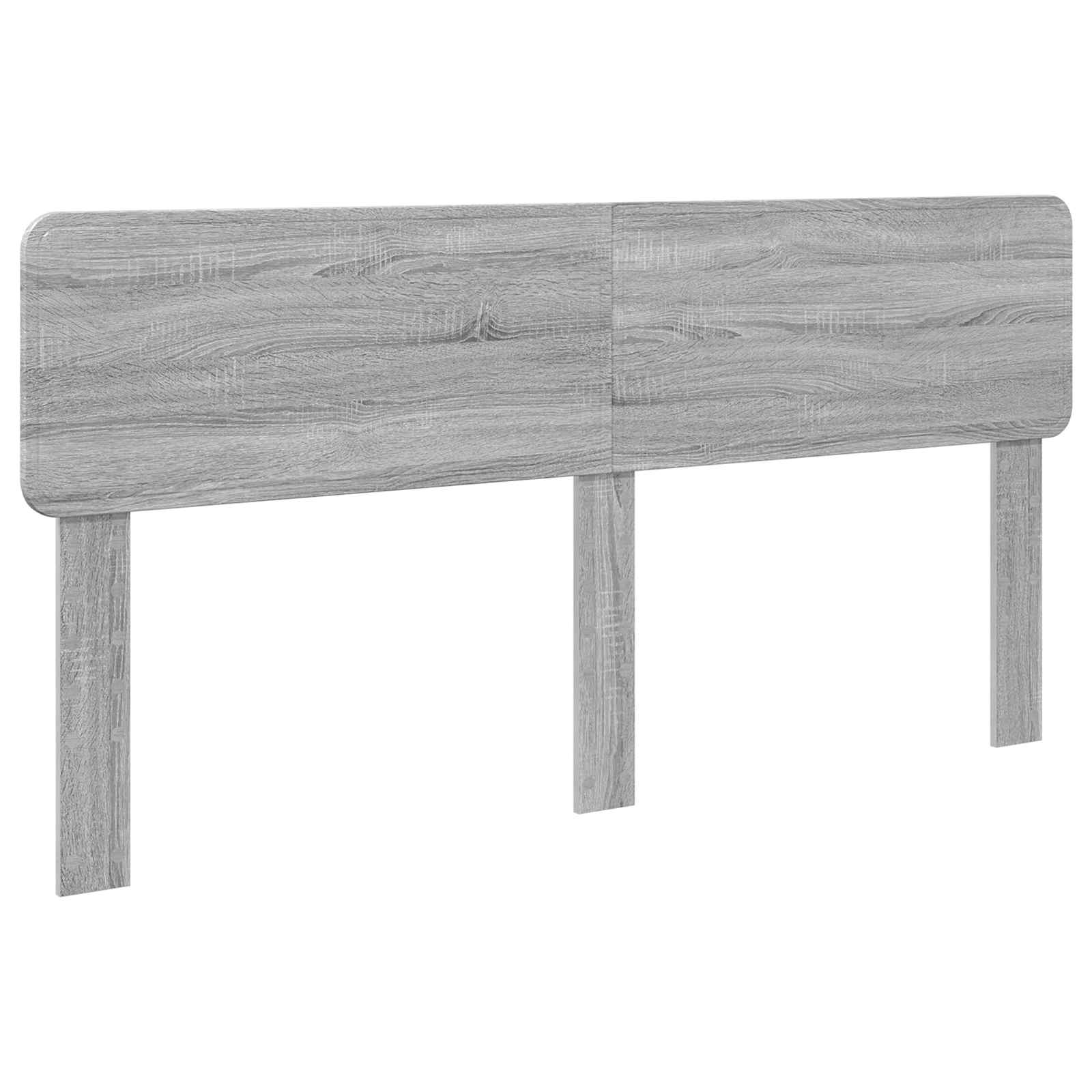Aufbewahrungsbett Graues Sonoma 200 x 200 cm Holzwerkstoff