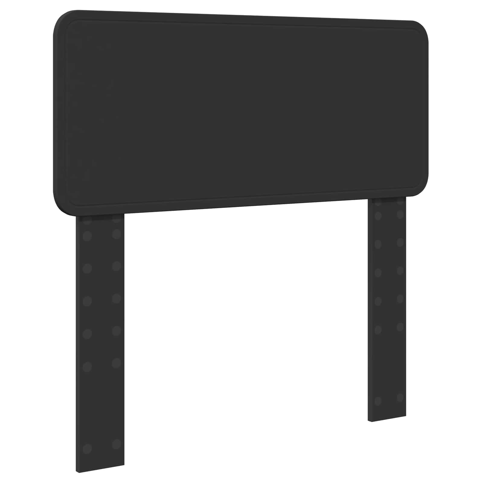 Aufbewahrungsbett Schwarz 90 x 190 cm Holzwerkstoff