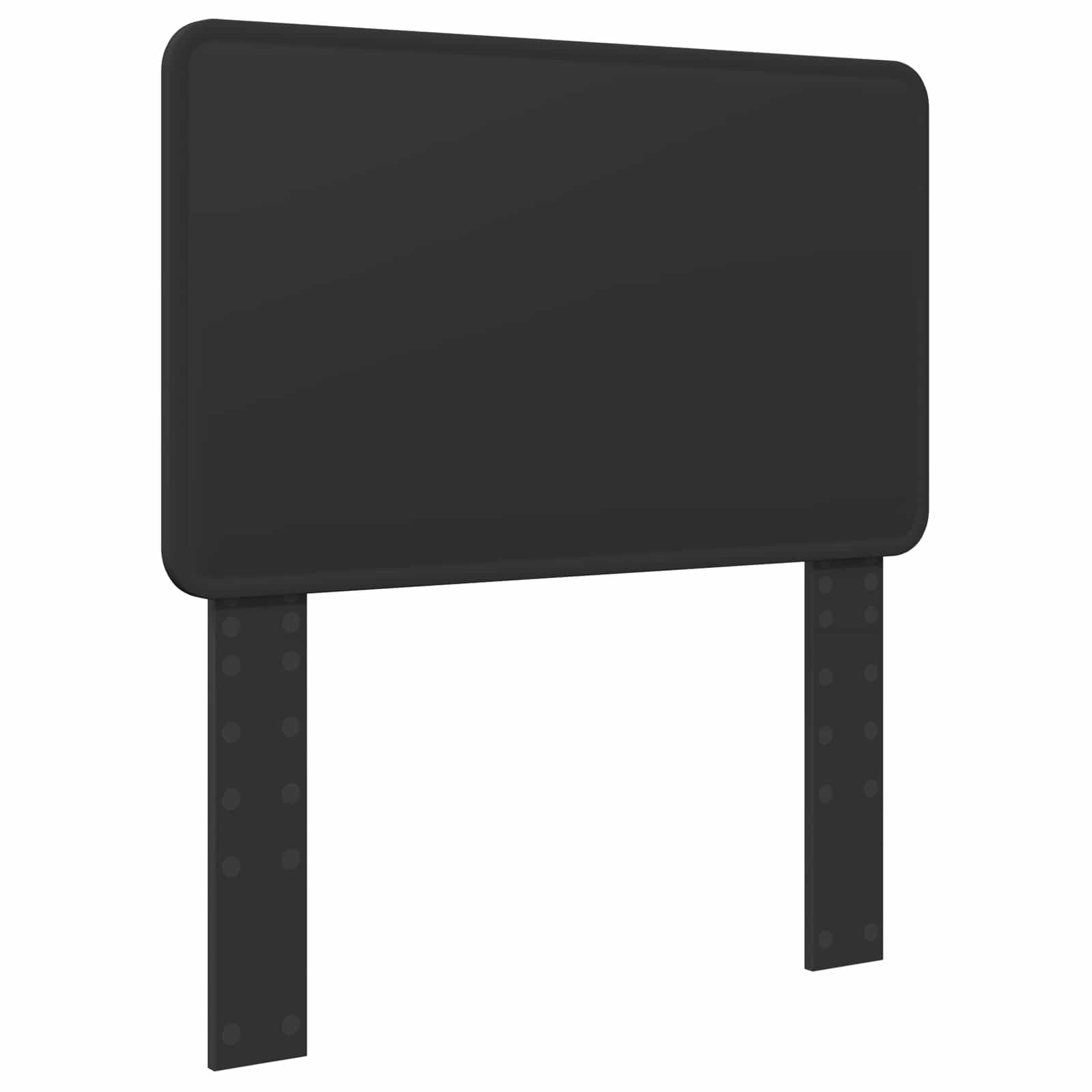 Bettrahmen Schwarz 90 x 190 cm Massives Kiefernholz