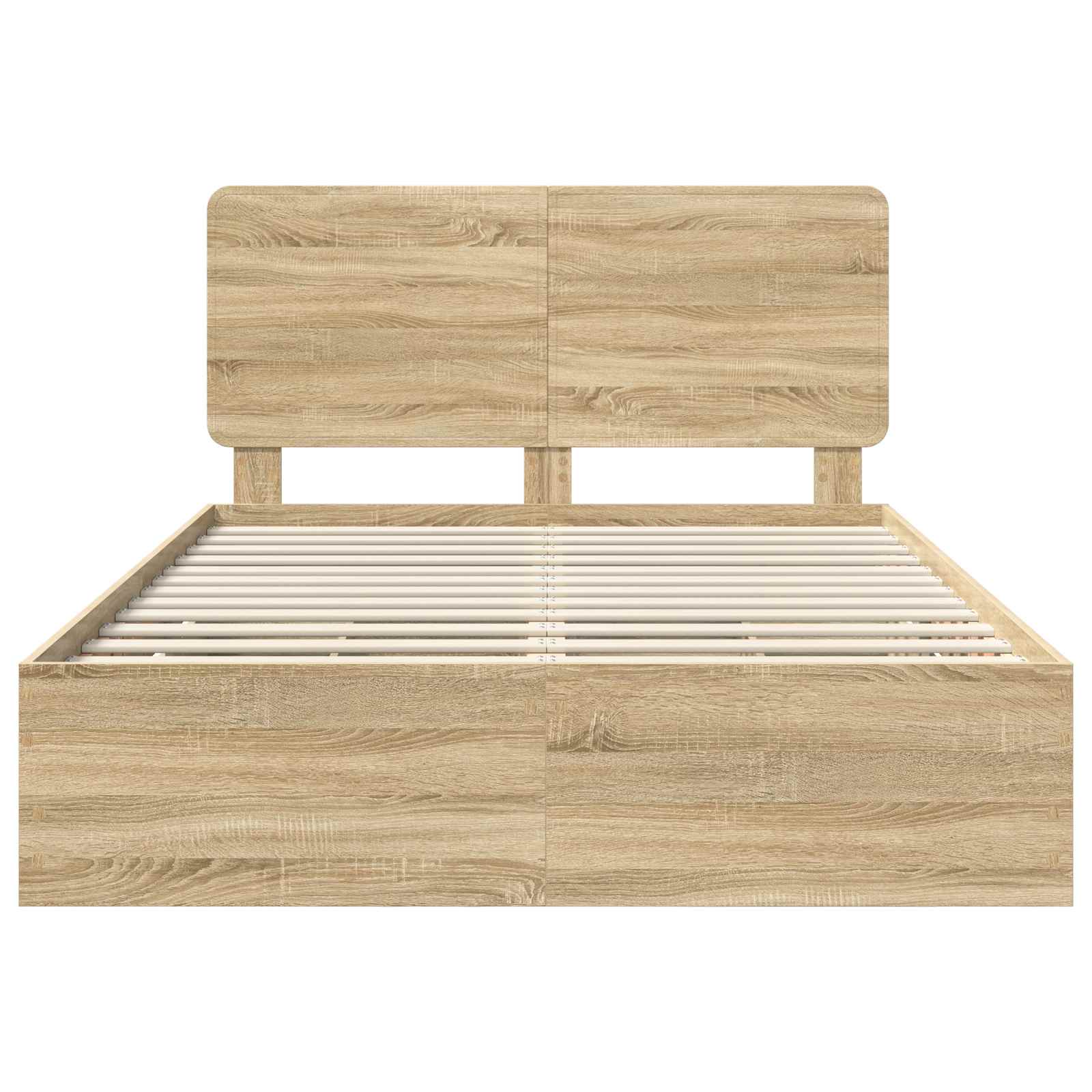 Bettrahmen Sonoma-Eiche 140 x 200 cm Ingenieurs Holz