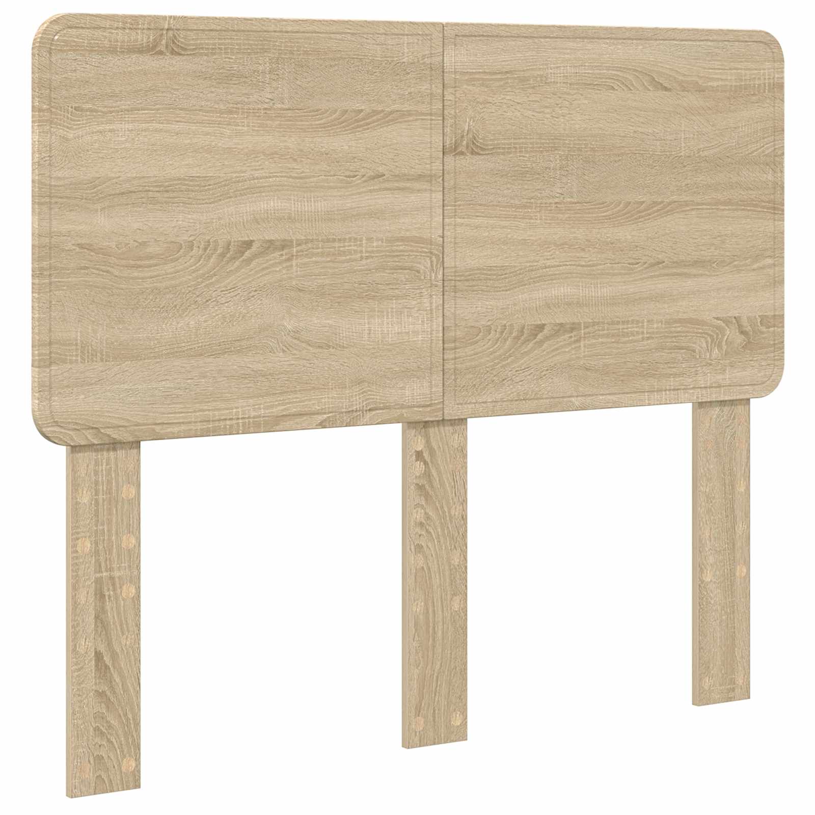 Aufbewahrungsbett Sonoma-Eiche 135 x 190 cm Holzwerkstoff