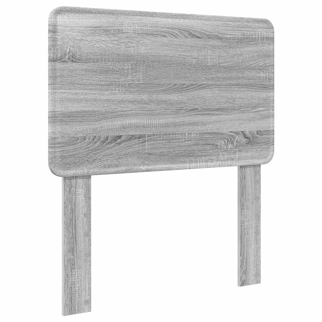 Bettrahmen Graues Sonoma 100 x 200 cm Holzwerkstoff
