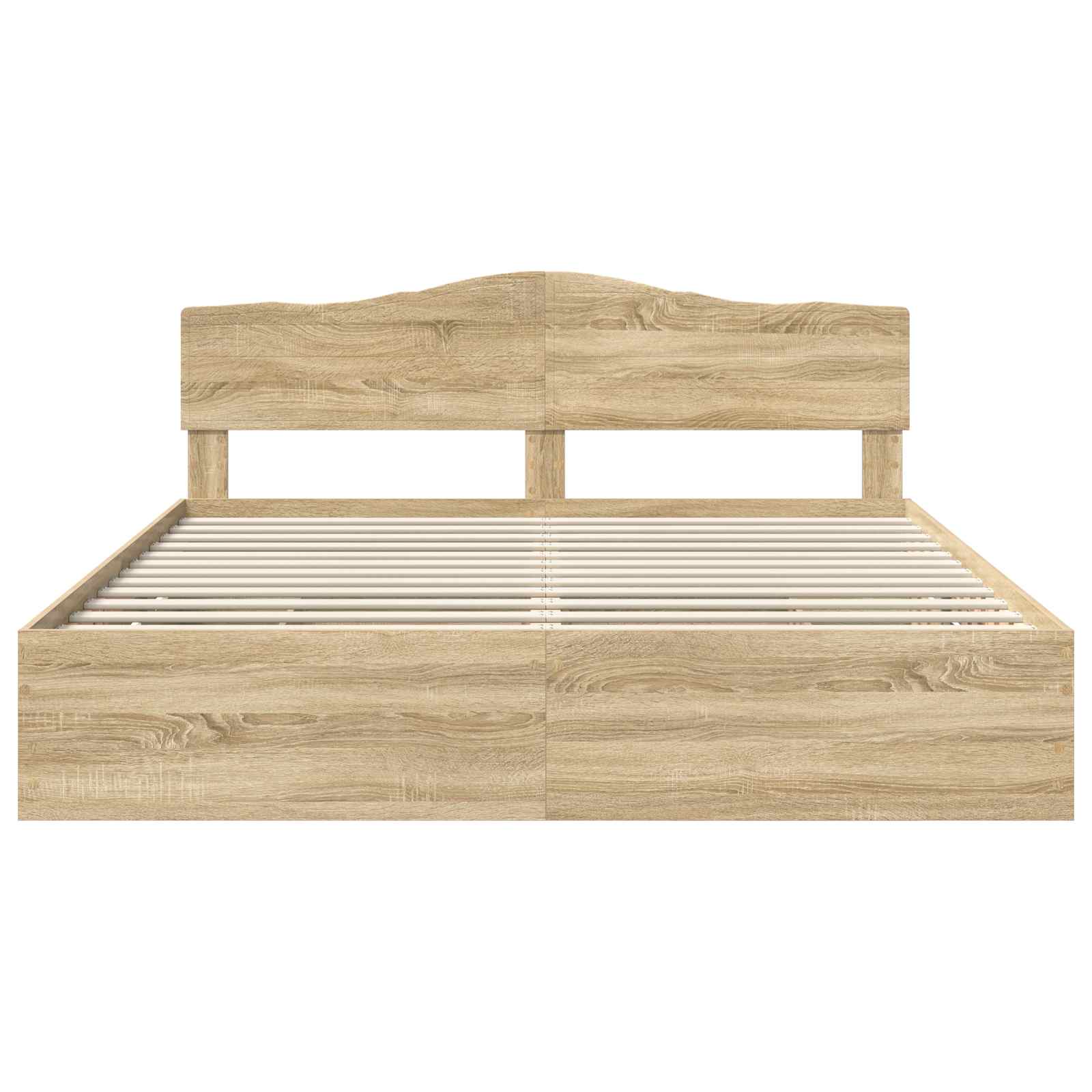 Bettrahmen Sonoma-Eiche 200 x 200 cm Ingenieurs Holz