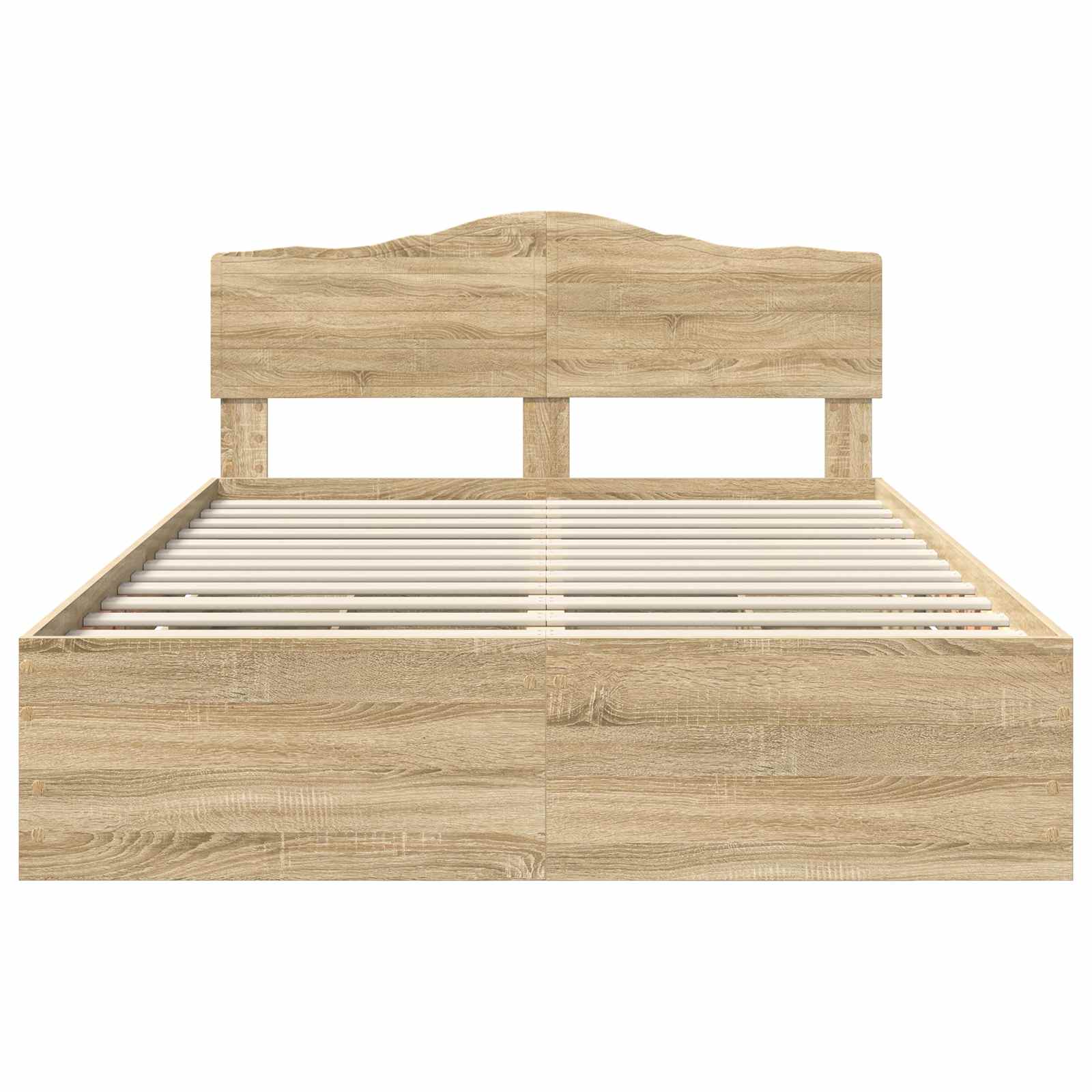 Bettrahmen Sonoma-Eiche 140 x 200 cm Ingenieurs Holz
