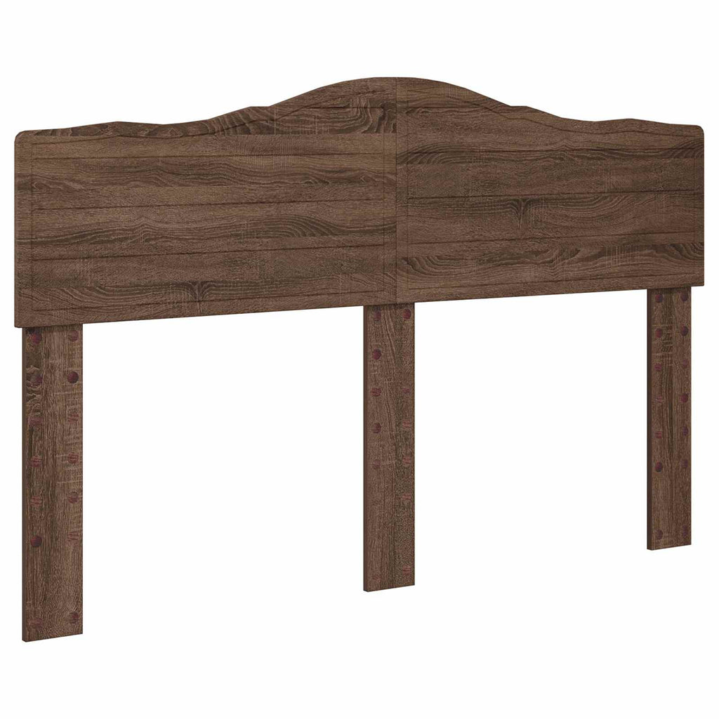 Bettrahmen Braun Eichen-Optik 140 x 200 cm Ingenieurs Holz