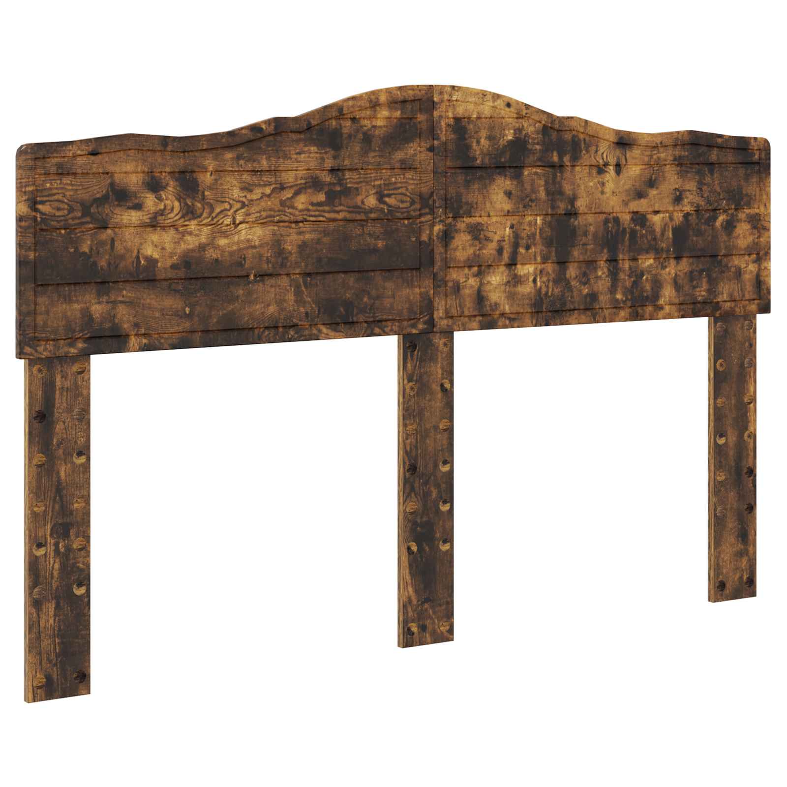 Aufbewahrungsbett Geräucherte Eiche 160 x 200 cm Holzwerkstoff