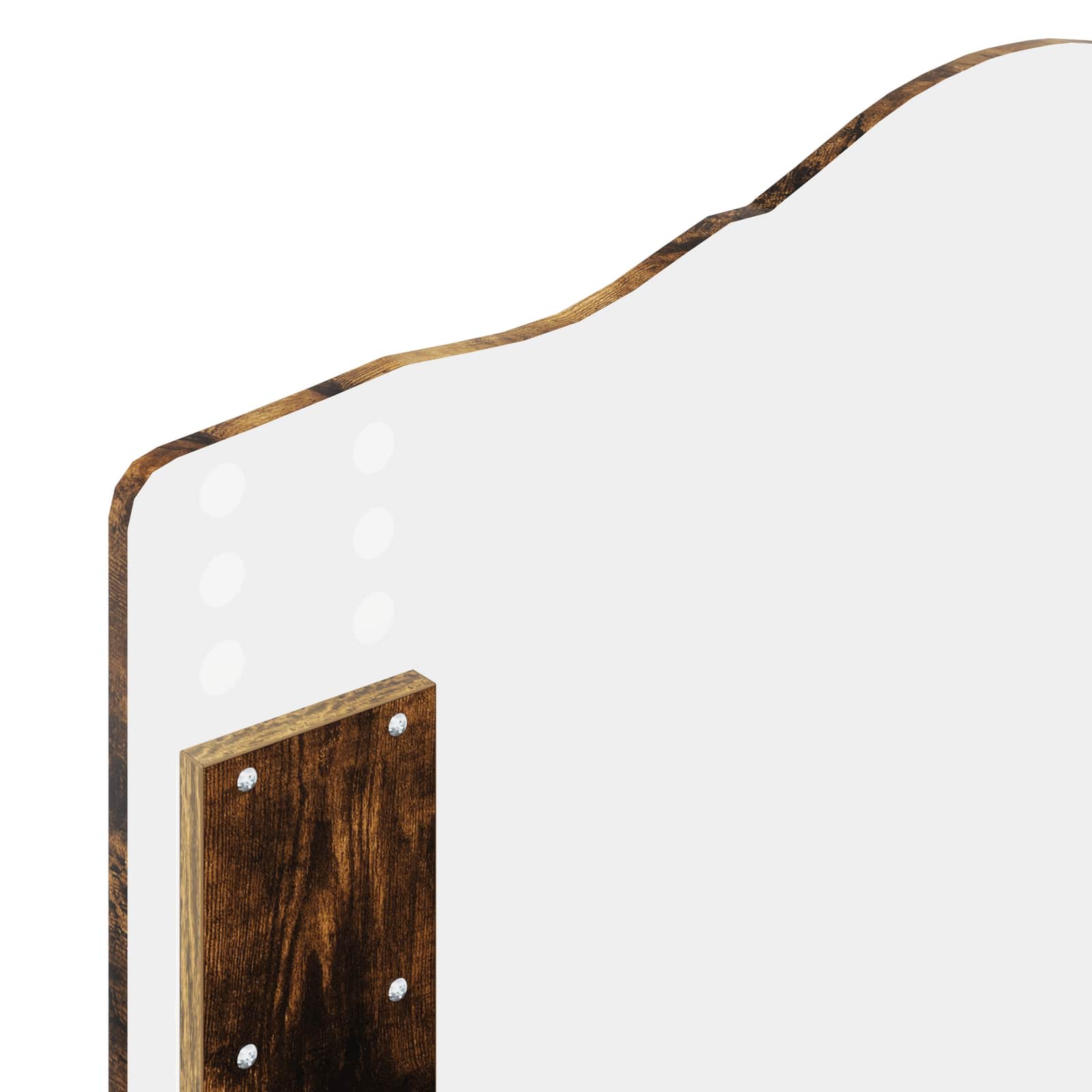 Bettrahmen Geräucherte Eiche 70 x 190 cm Holzwerkstoff