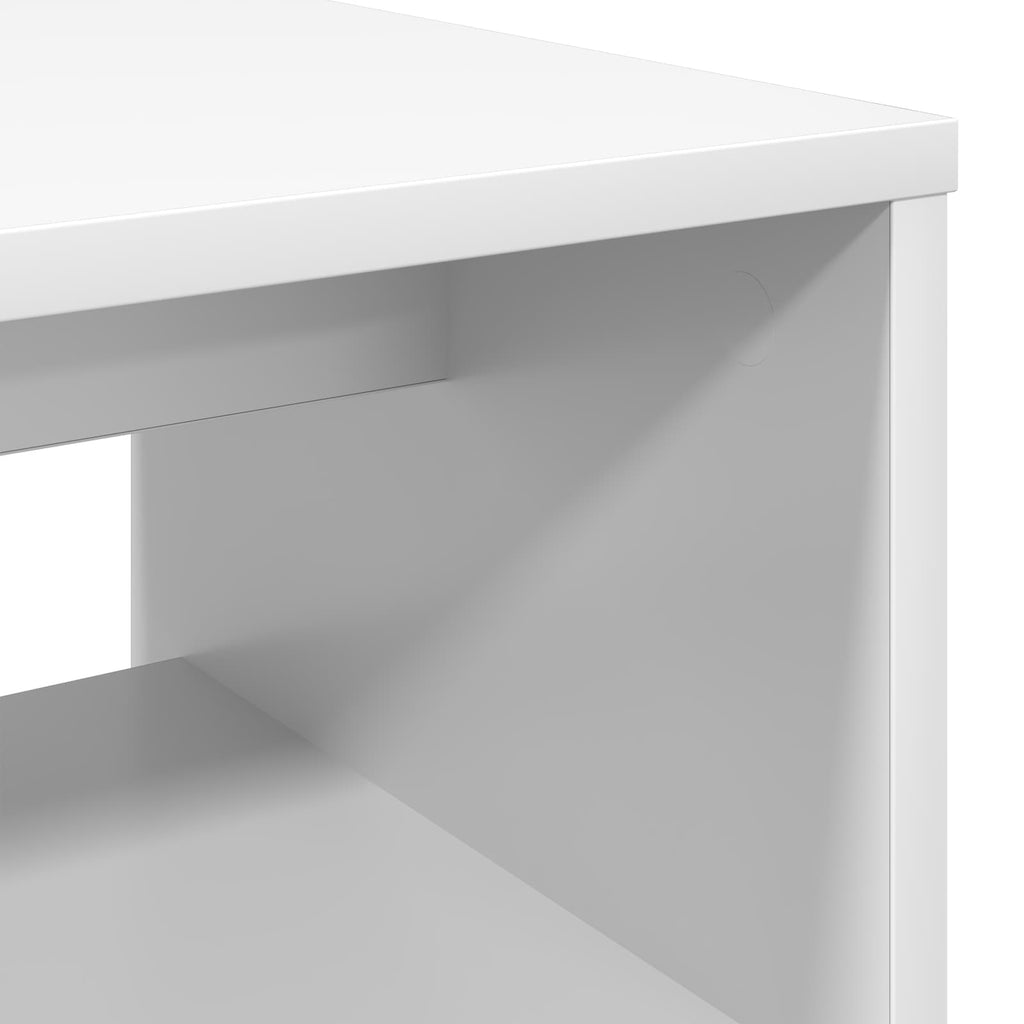 TV-Schränk 80 x 35 x 40 cm Weiß Holzwerkstoff