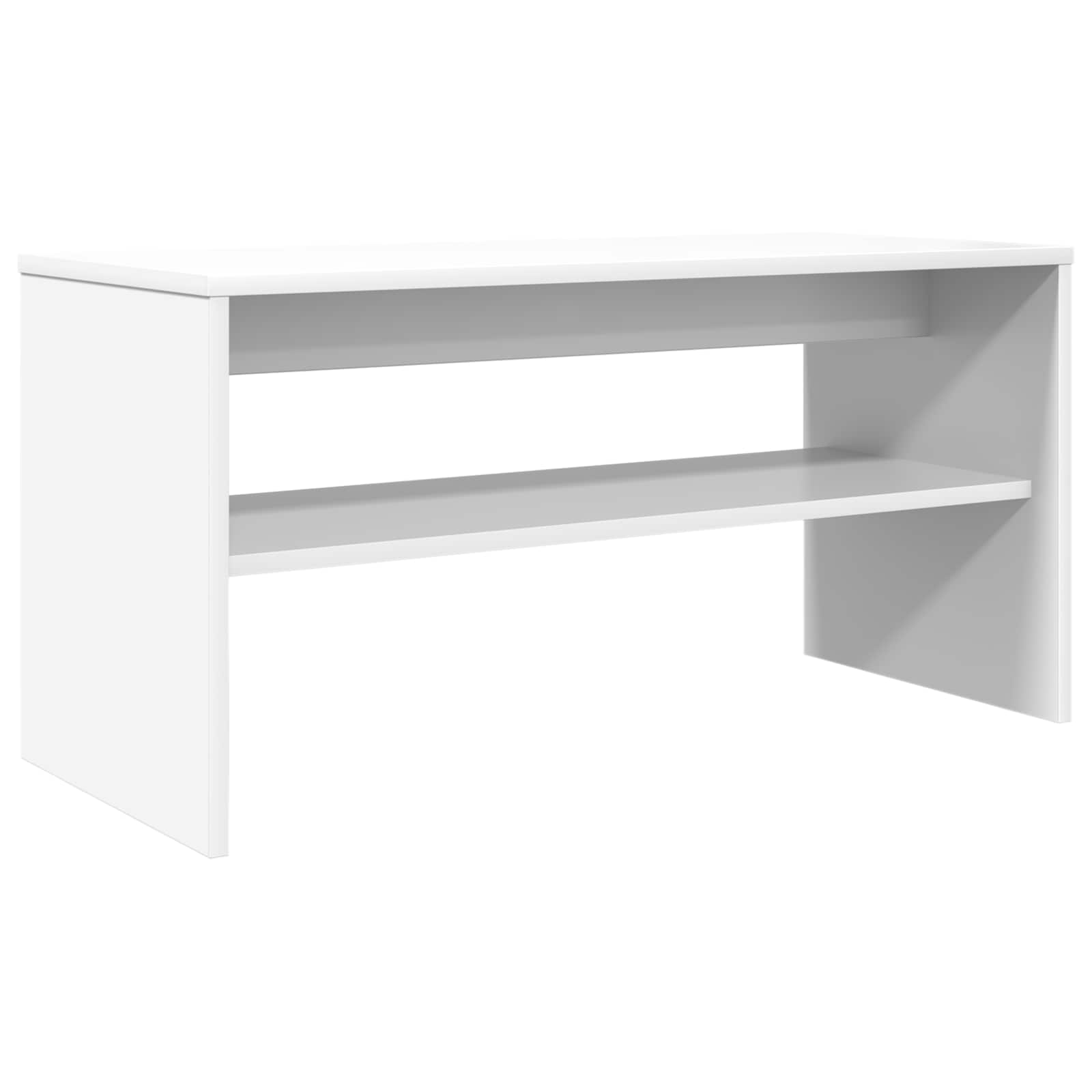 TV-Schränk 80 x 35 x 40 cm Weiß Holzwerkstoff
