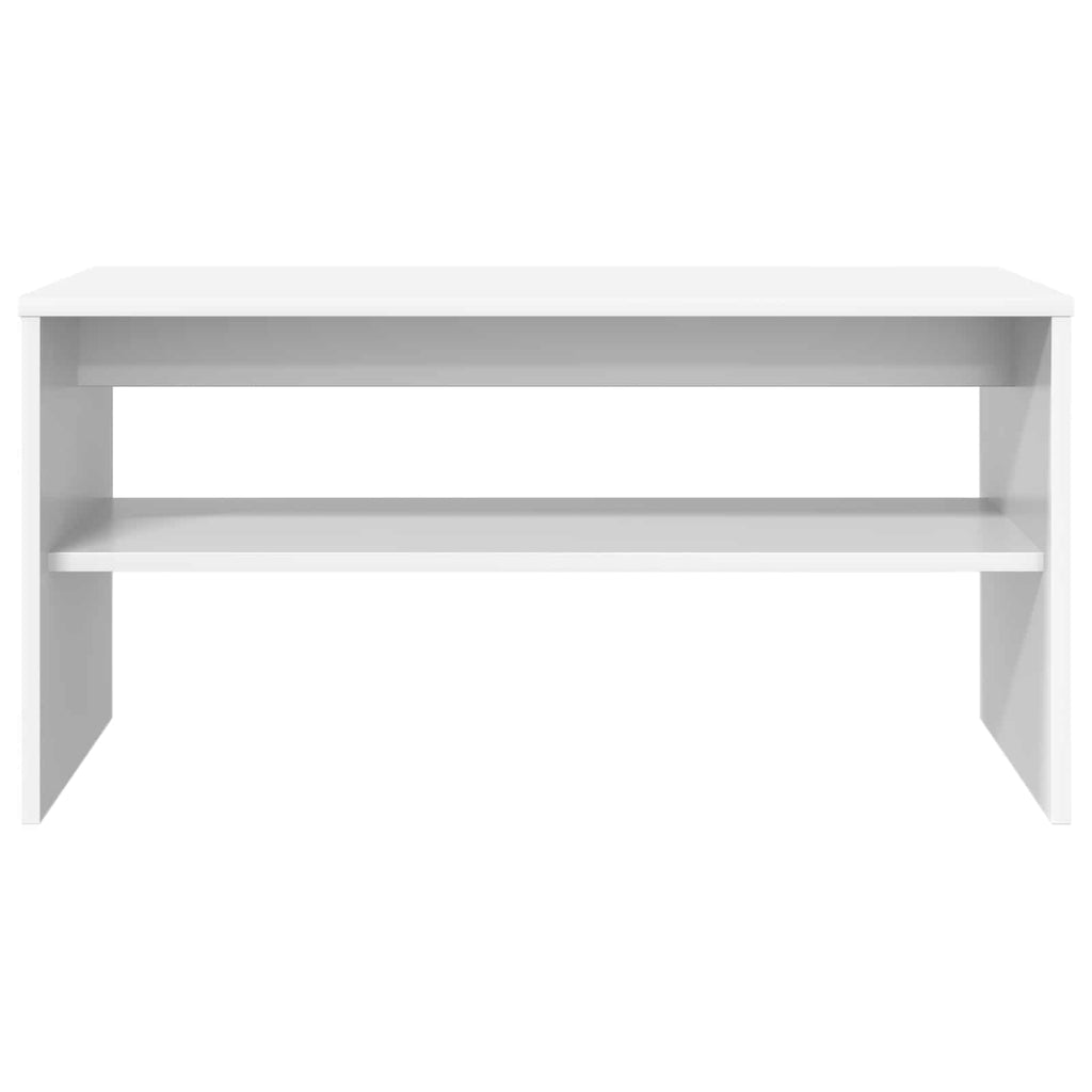 TV-Schränk 80 x 35 x 40 cm Weiß Holzwerkstoff