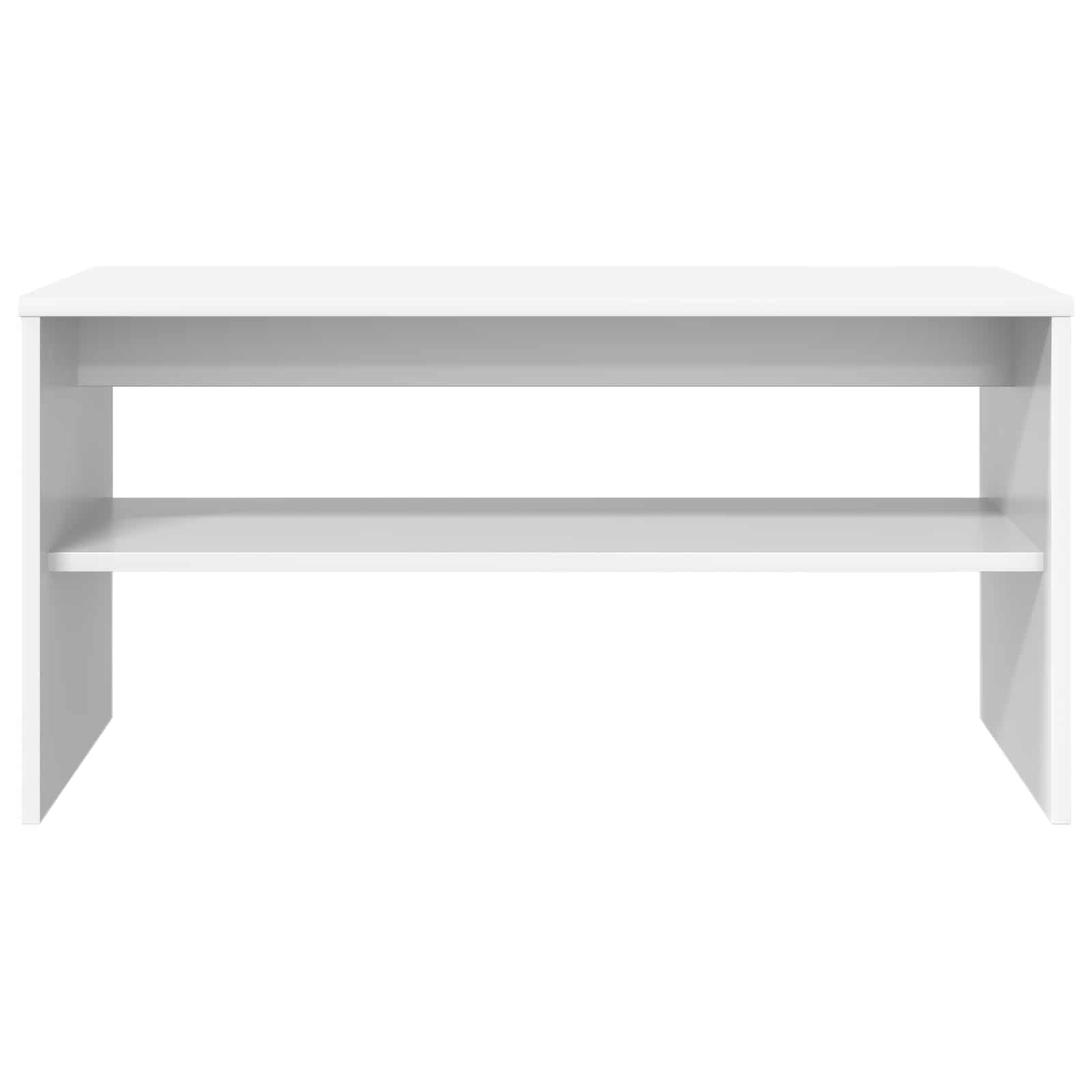 TV-Schränk 80 x 35 x 40 cm Weiß Holzwerkstoff