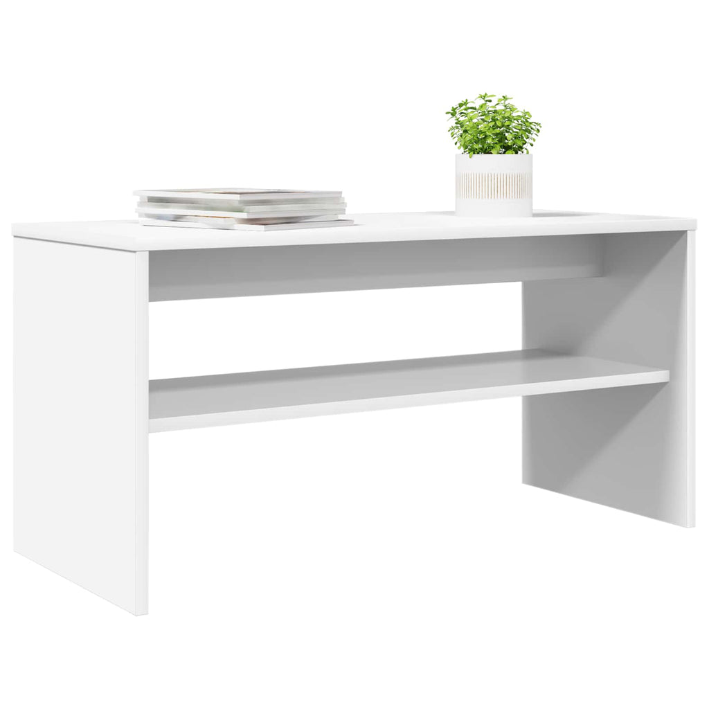 TV-Schränk 80 x 35 x 40 cm Weiß Holzwerkstoff