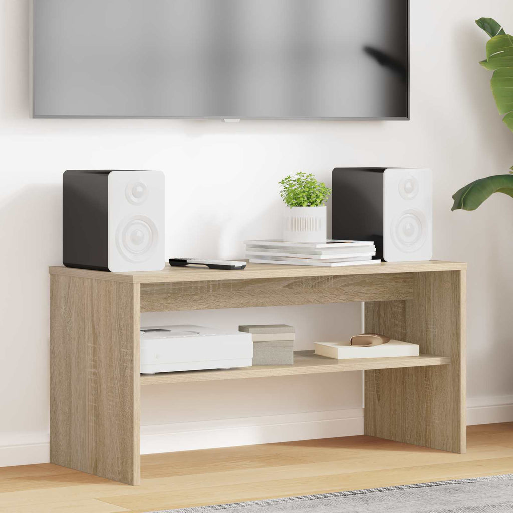 TV-Schränk Sonoma-Eiche 80 x 35 x 40 cm Holzwerkstoff