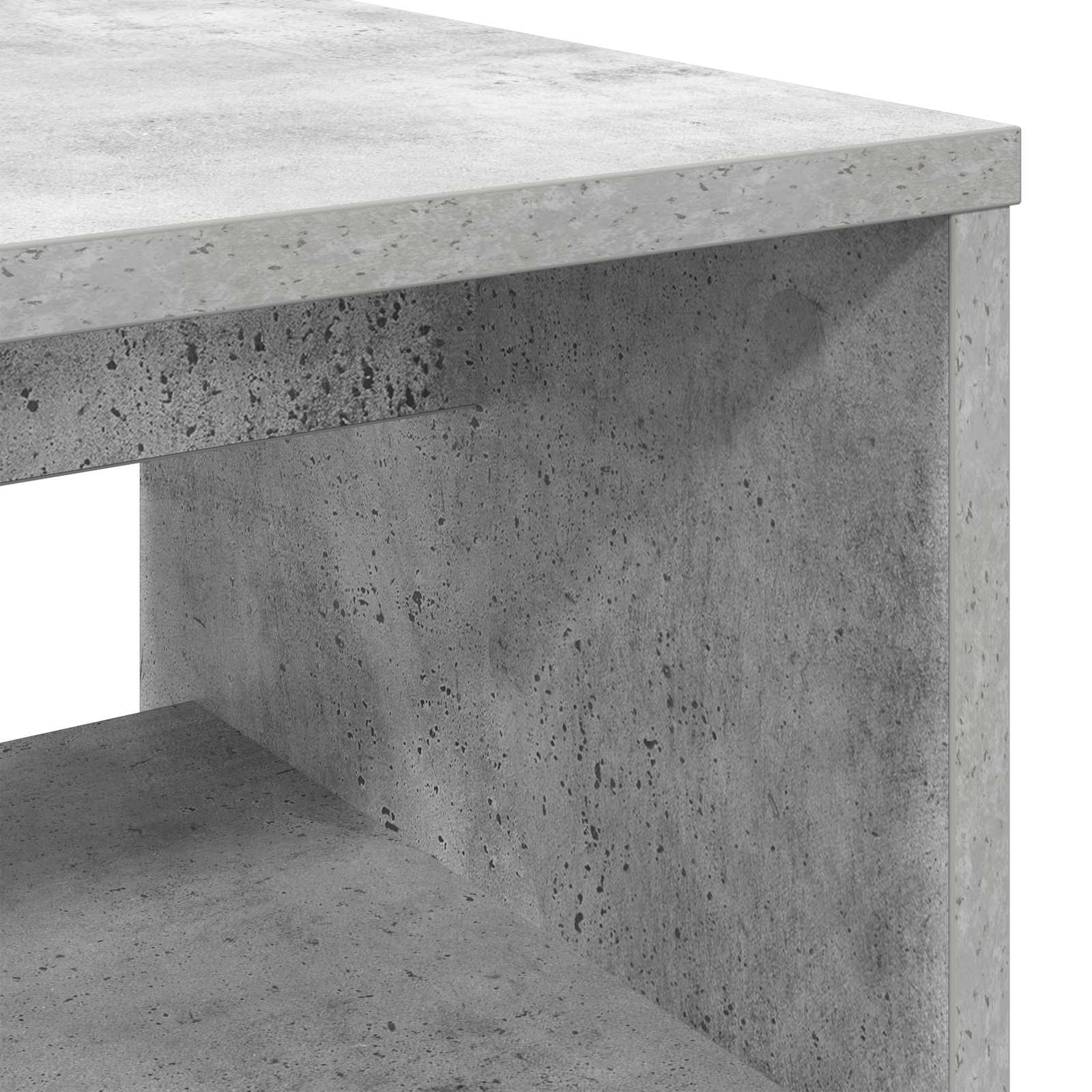TV-Schränk Beton Grau 80 x 35 x 40 cm Holzwerkstoff