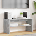 TV-Schränk Beton Grau 80 x 35 x 40 cm Holzwerkstoff