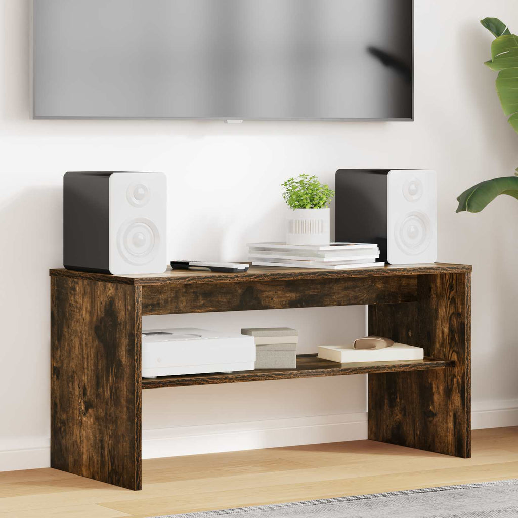 TV-Schränk Geräucherte Eiche 80 x 35 x 40 cm Holzwerkstoff
