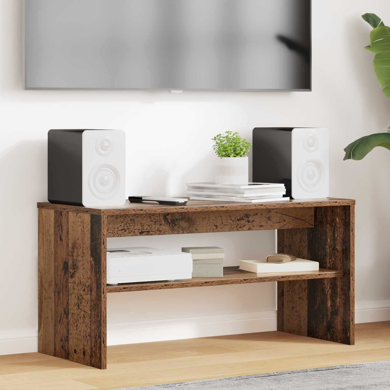 TV-Schränk Altholz 80 x 35 x 40 cm Holzwerkstoff