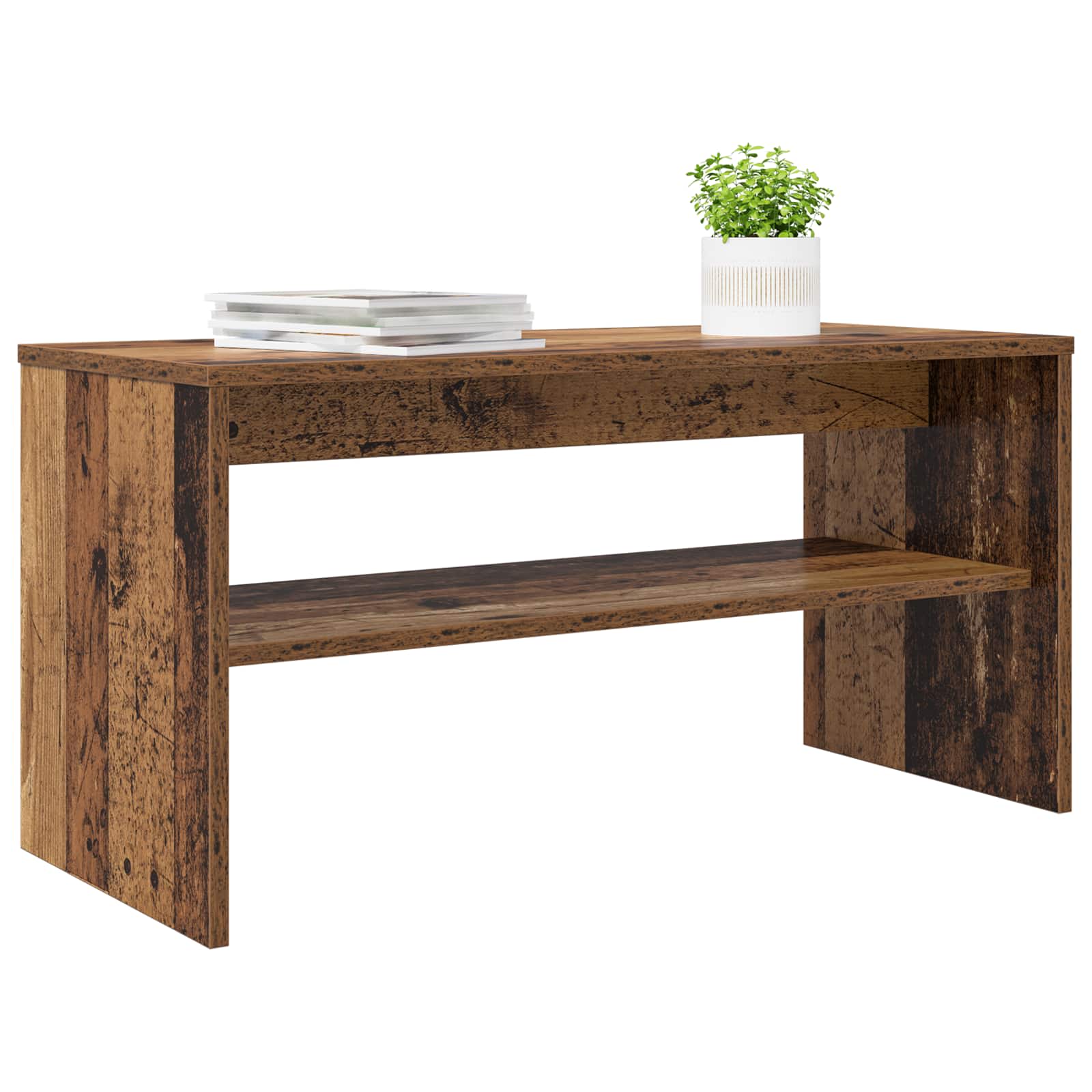 TV-Schränk Altholz 80 x 35 x 40 cm Holzwerkstoff