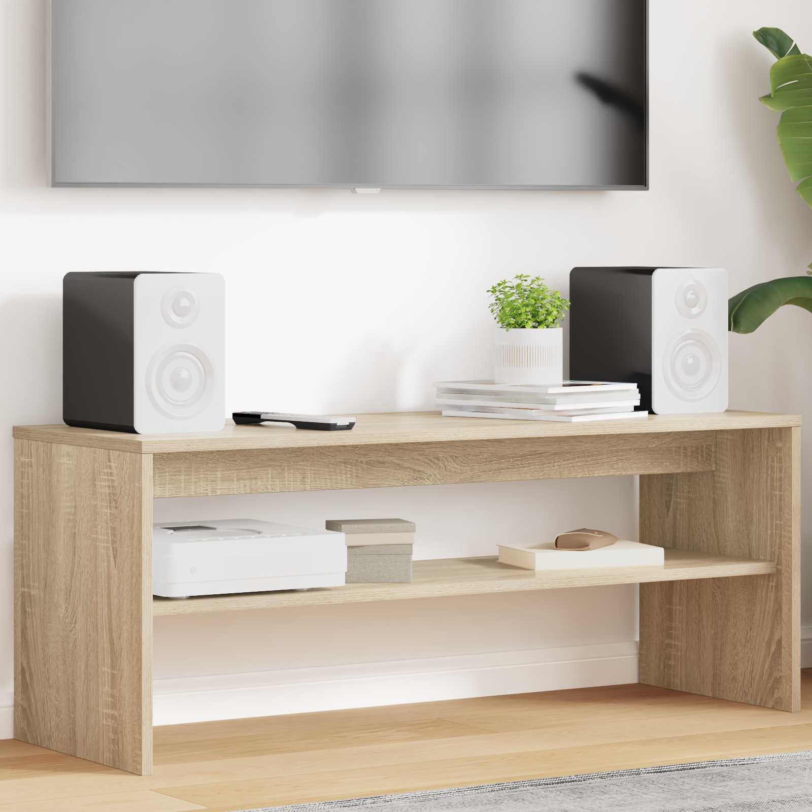 TV-Schränk Sonoma-Eiche 100 x 35 x 40 cm Holzwerkstoff