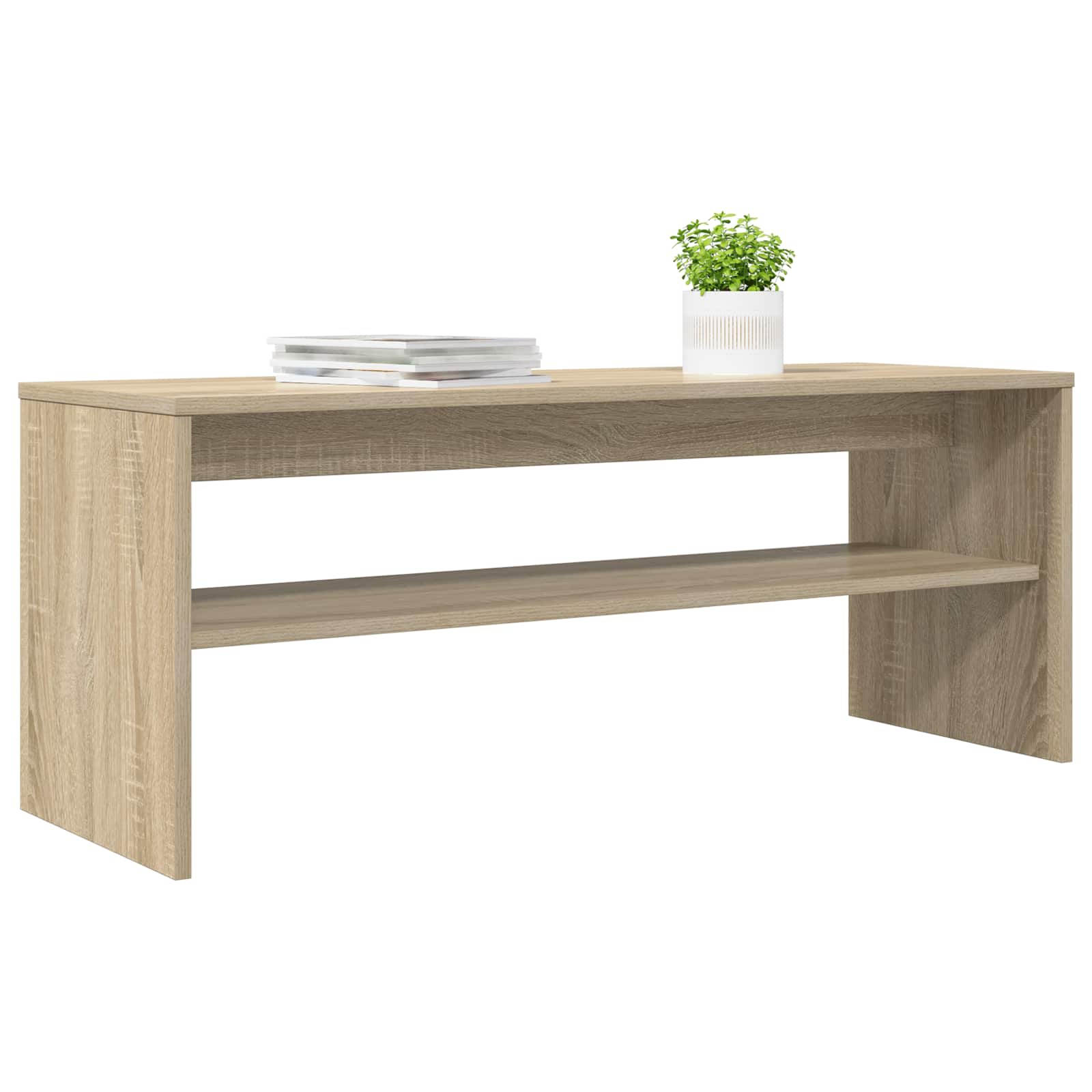 TV-Schränk Sonoma-Eiche 100 x 35 x 40 cm Holzwerkstoff