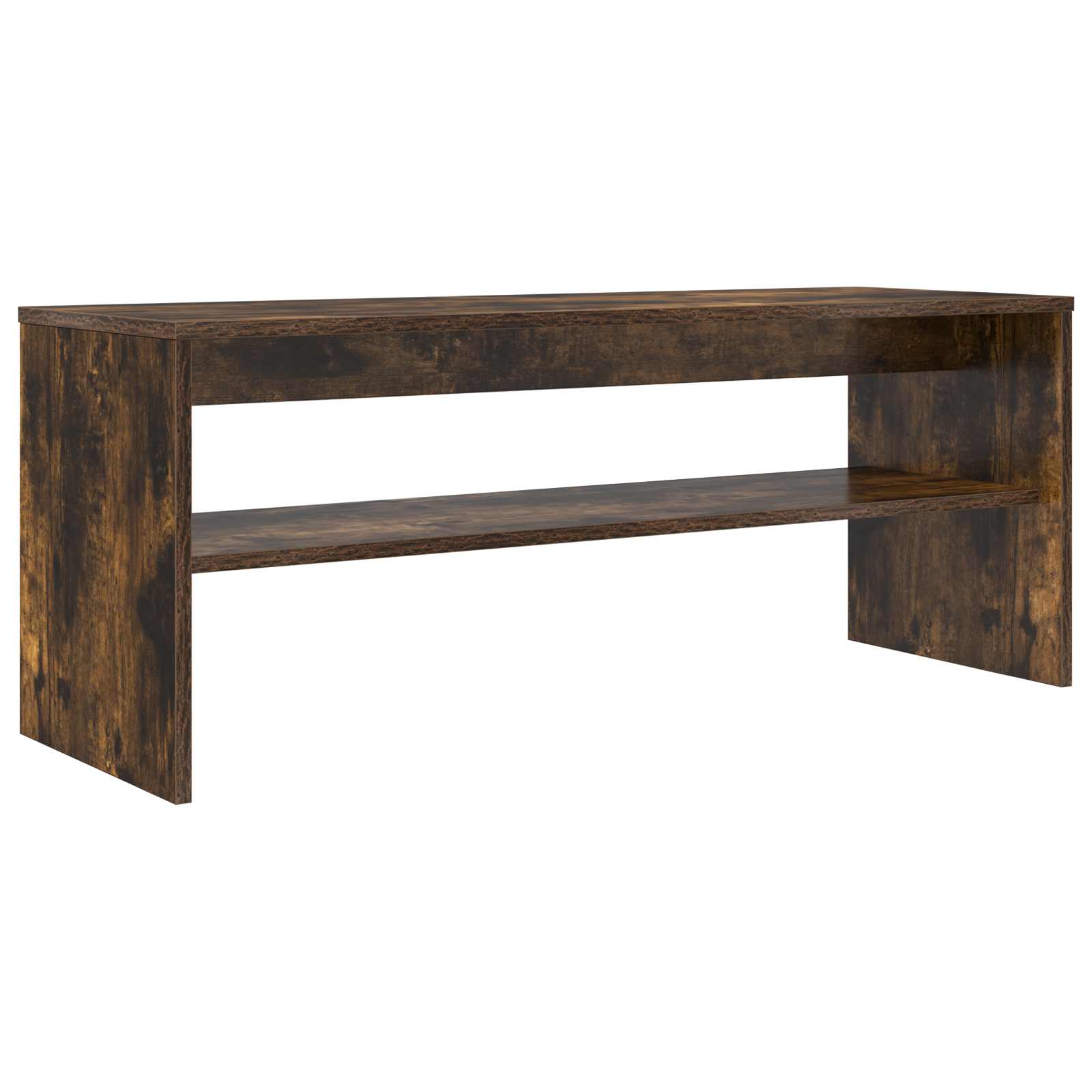 TV-Schränk Geräucherte Eiche 100 x 35 x 40 cm Holzwerkstoff