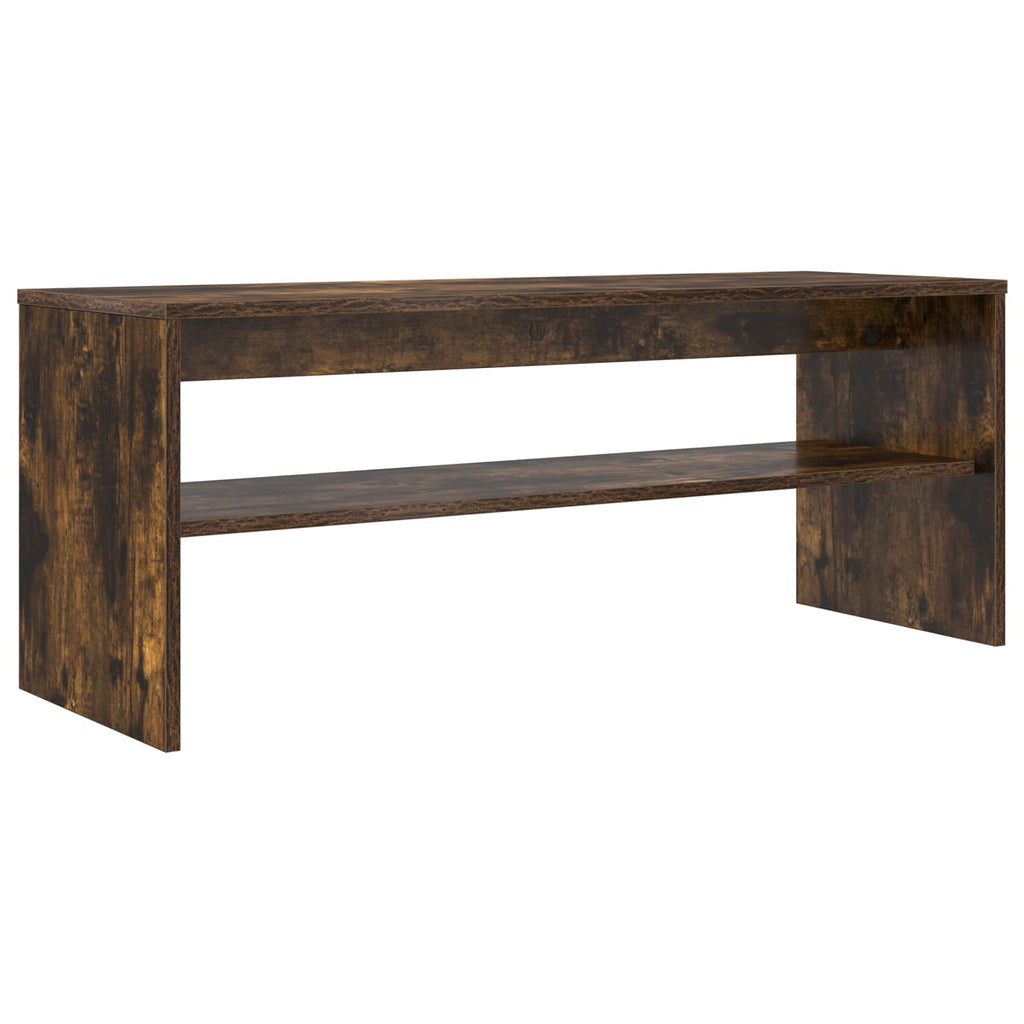 TV-Schränk Geräucherte Eiche 100 x 35 x 40 cm Holzwerkstoff