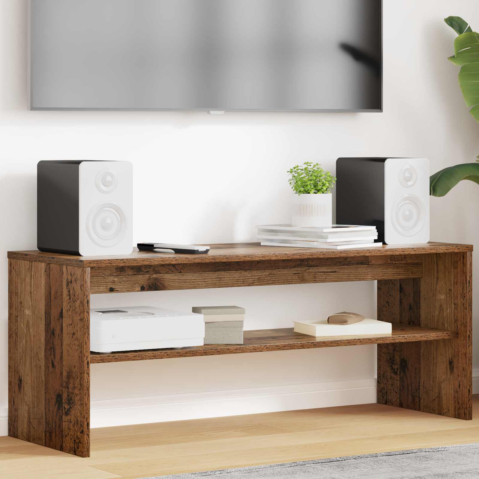 TV-Schränk Altholz 100 x 35 x 40 cm Holzwerkstoff