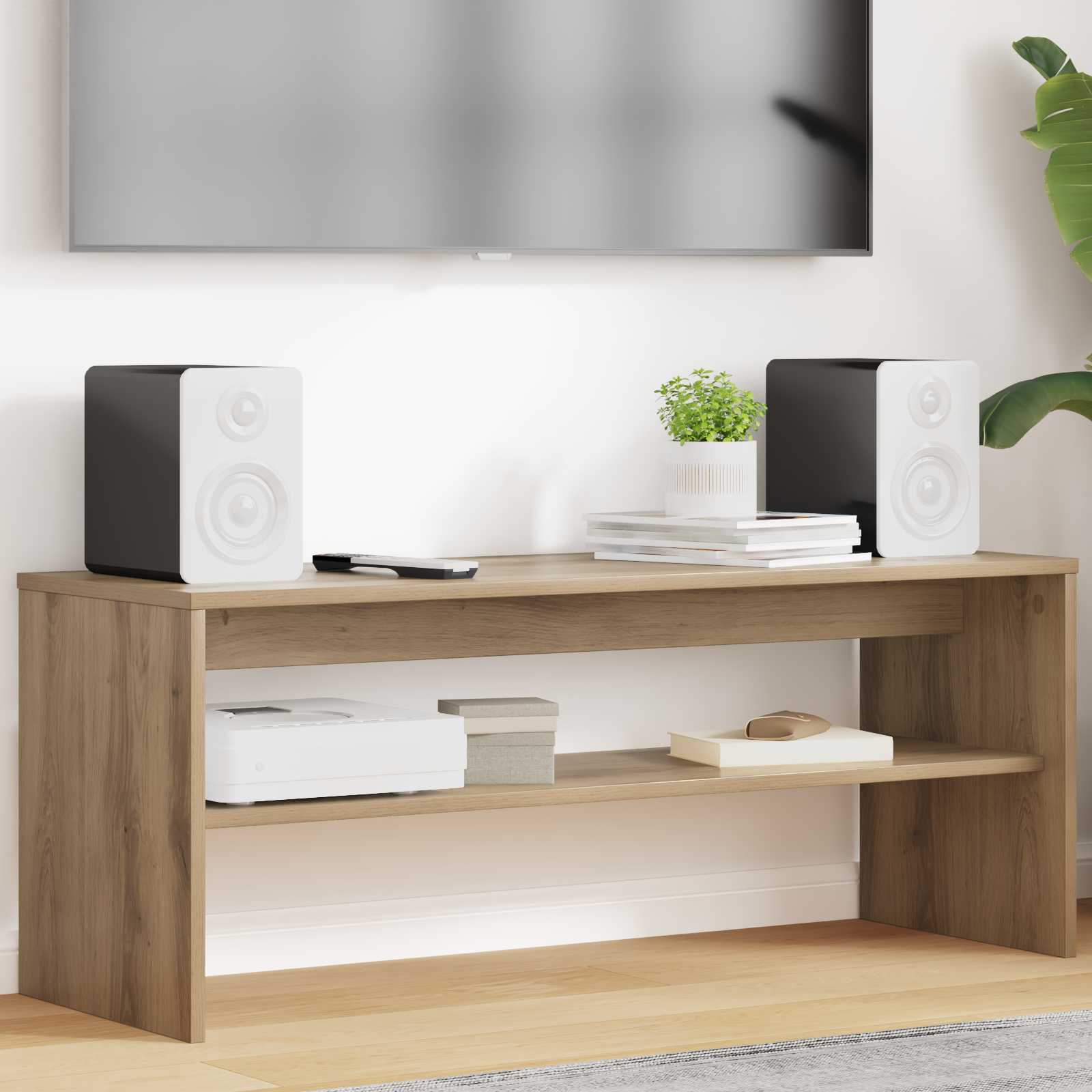 TV-Schränk Artisan-Eiche 100 x 35 x 40 cm Holzwerkstoff