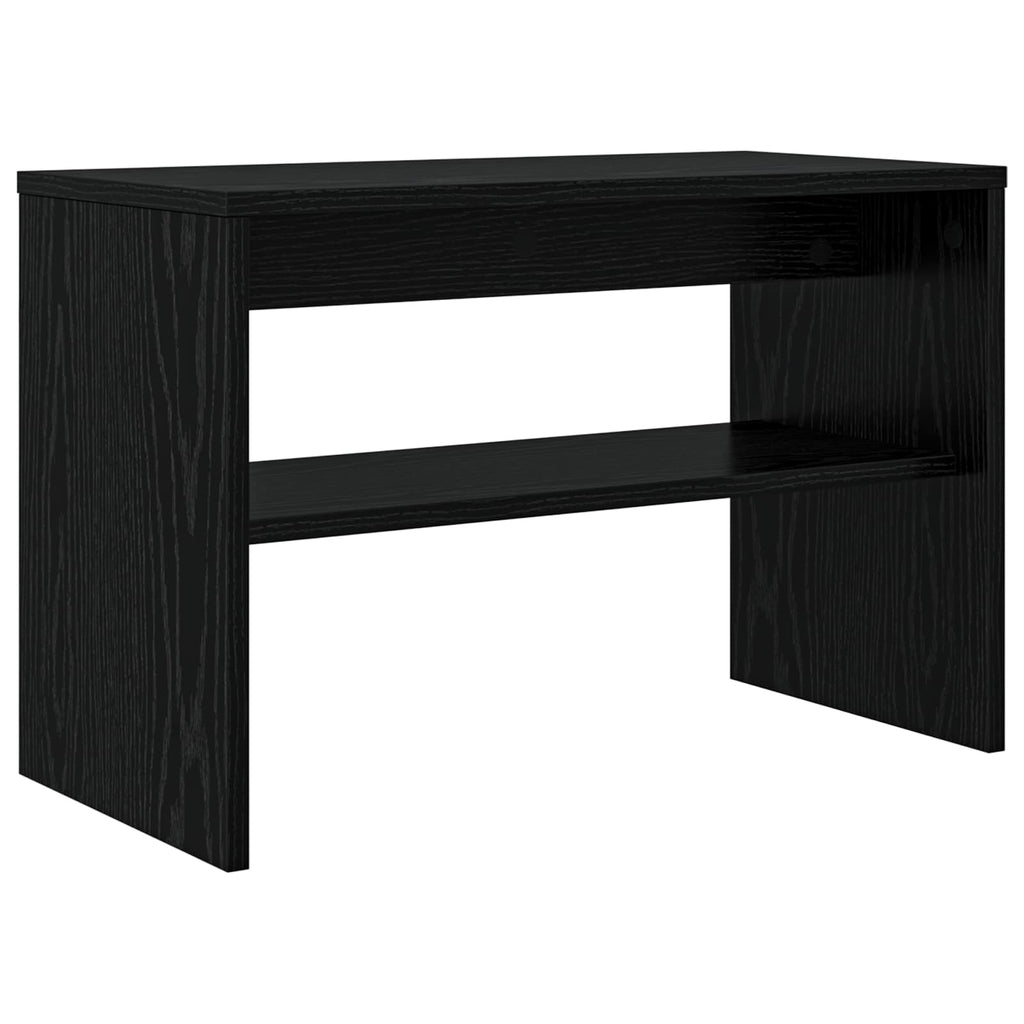 TV-Schränk Schwarz Eichen-Optik 60 x 30 x 40 cm Holzwerkstoff