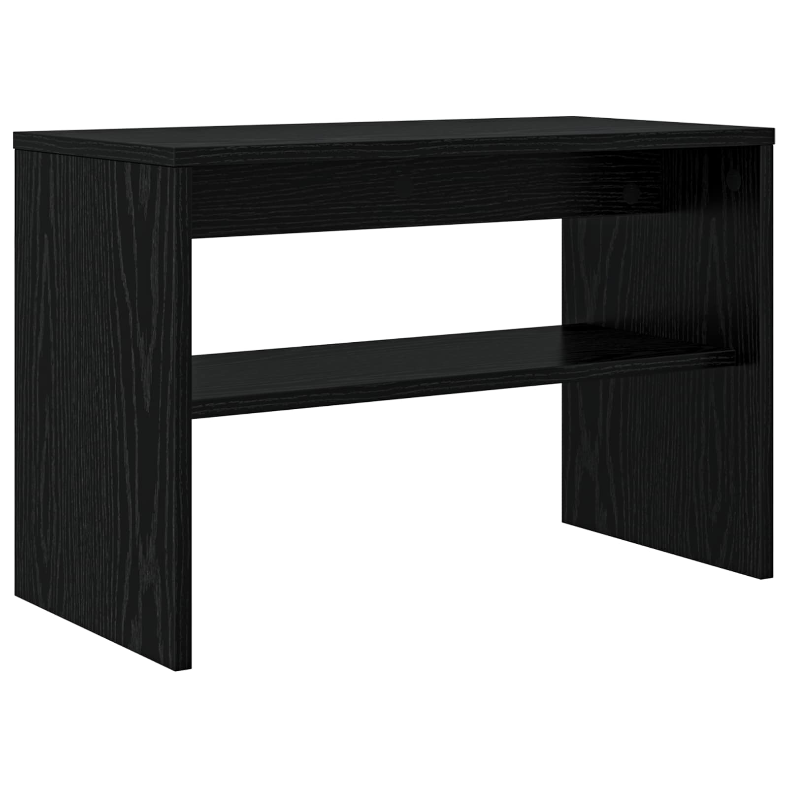 TV-Schränk Schwarz Eichen-Optik 60 x 30 x 40 cm Holzwerkstoff