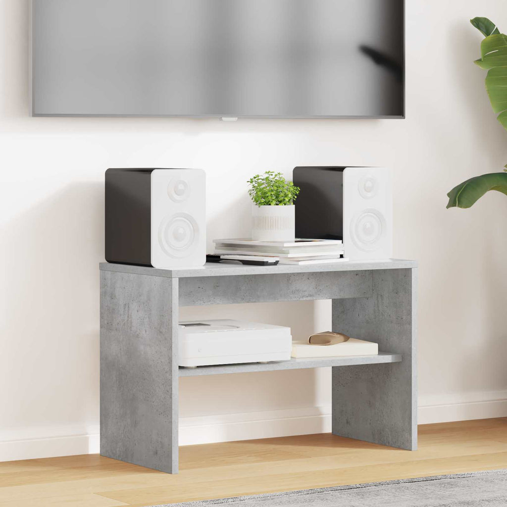 TV-Schränk Beton Grau 60 x 30 x 40 cm Holzwerkstoff
