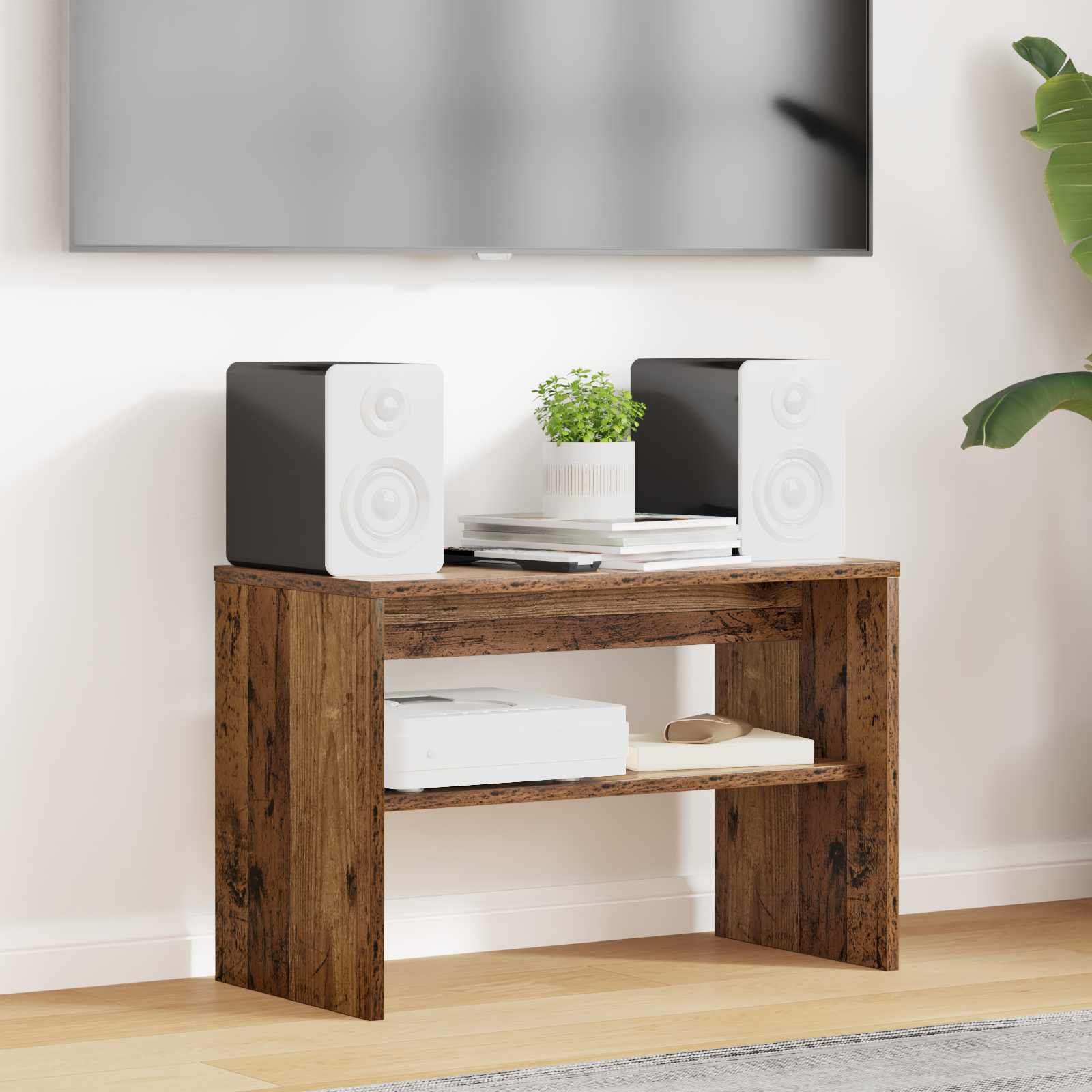 TV-Schränk 60 x 30 x 40 cm Altholz Holzwerkstoff