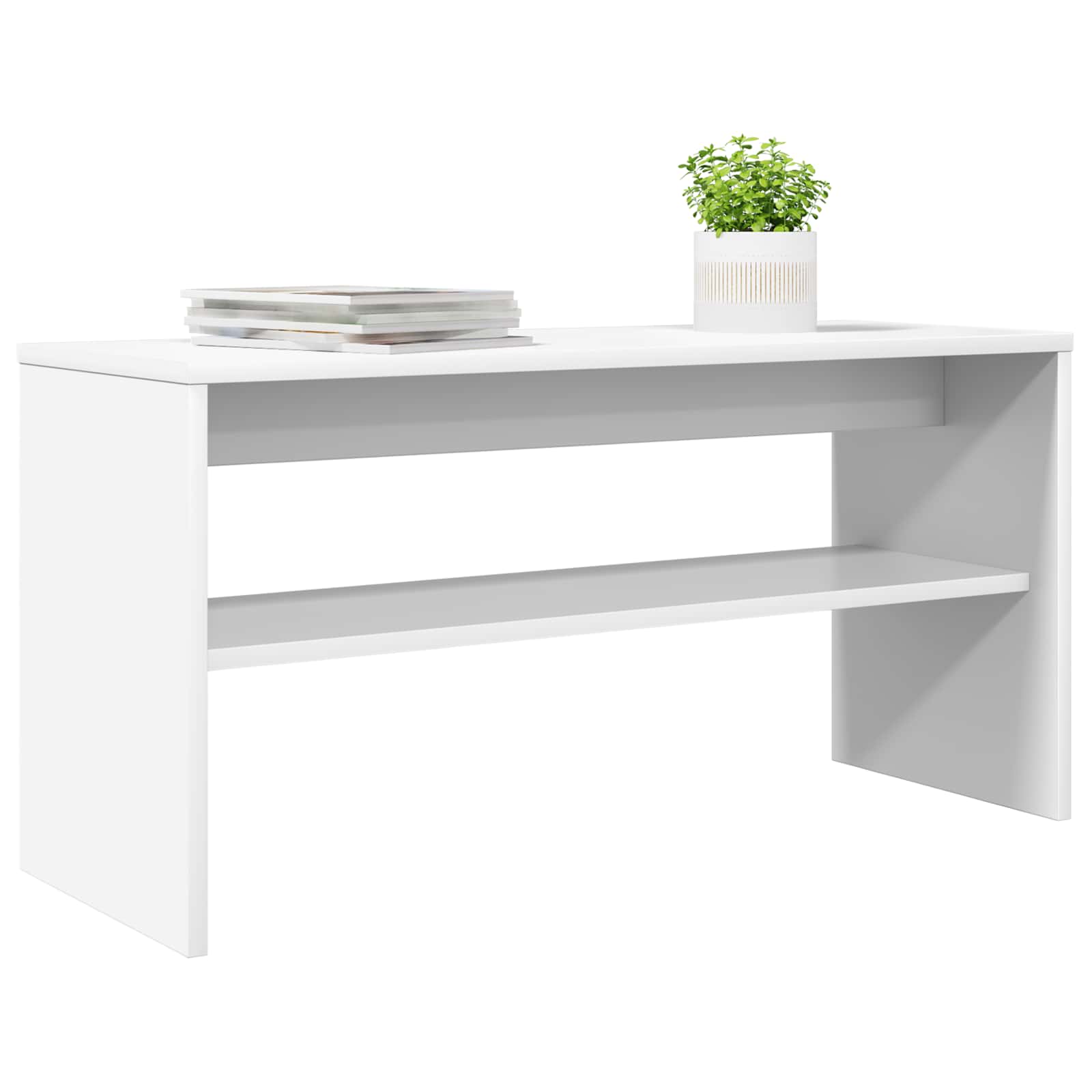 TV-Schränk Weiß 80 x 30 x 40 cm Holzwerkstoff