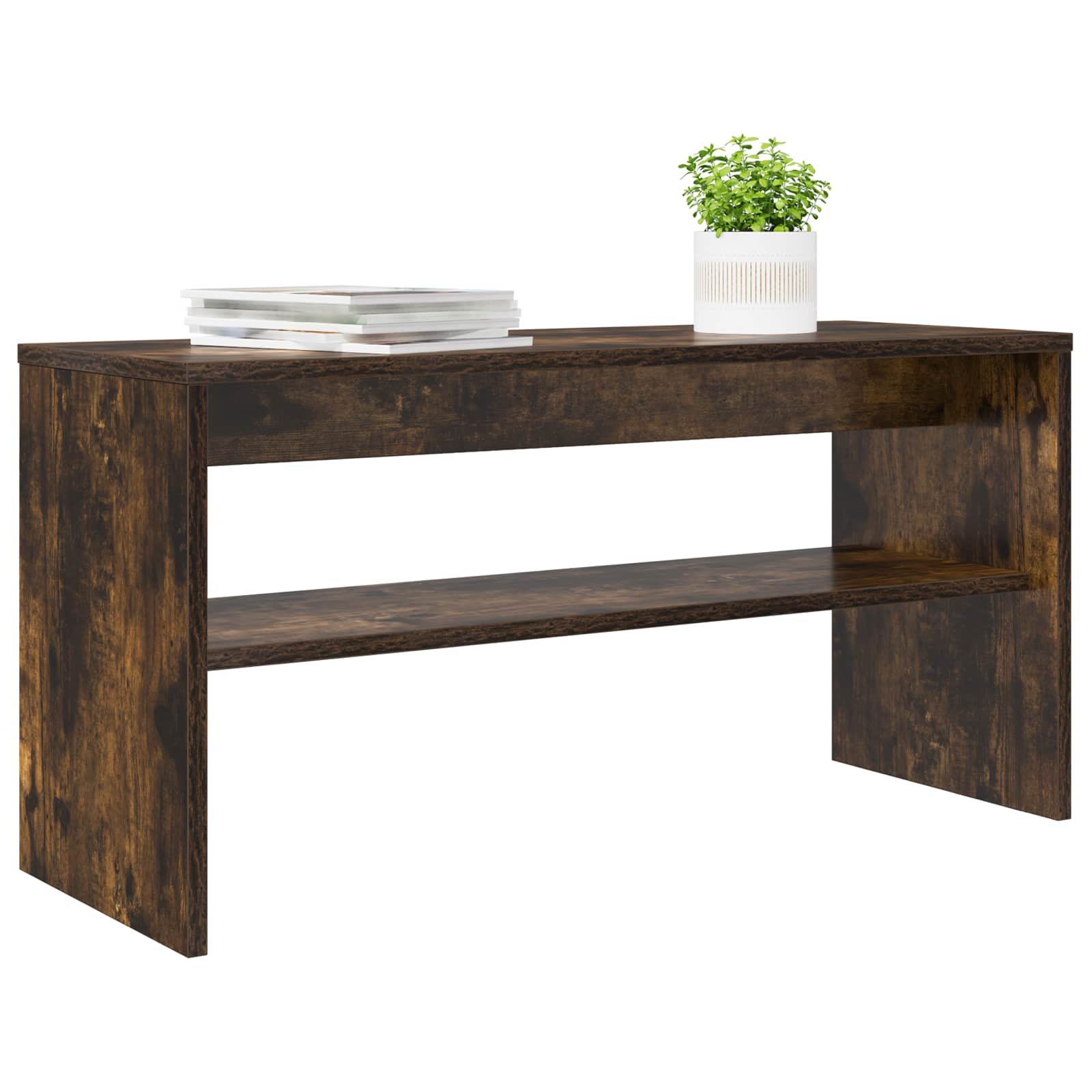 TV-Schränk Geräucherte Eiche 80 x 30 x 40 cm Holzwerkstoff