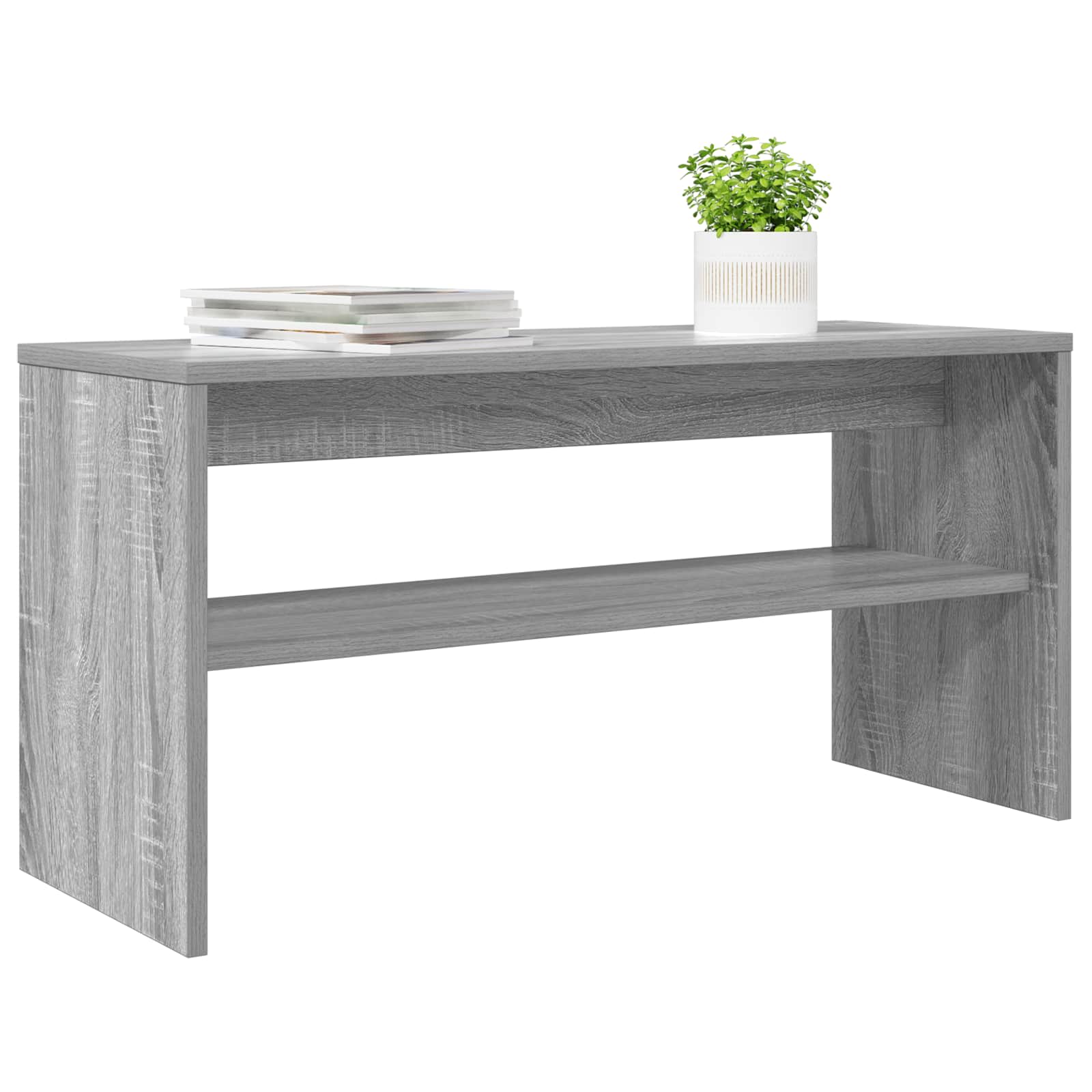 TV-Schränk Graues Sonoma 80 x 30 x 40 cm Holzwerkstoff