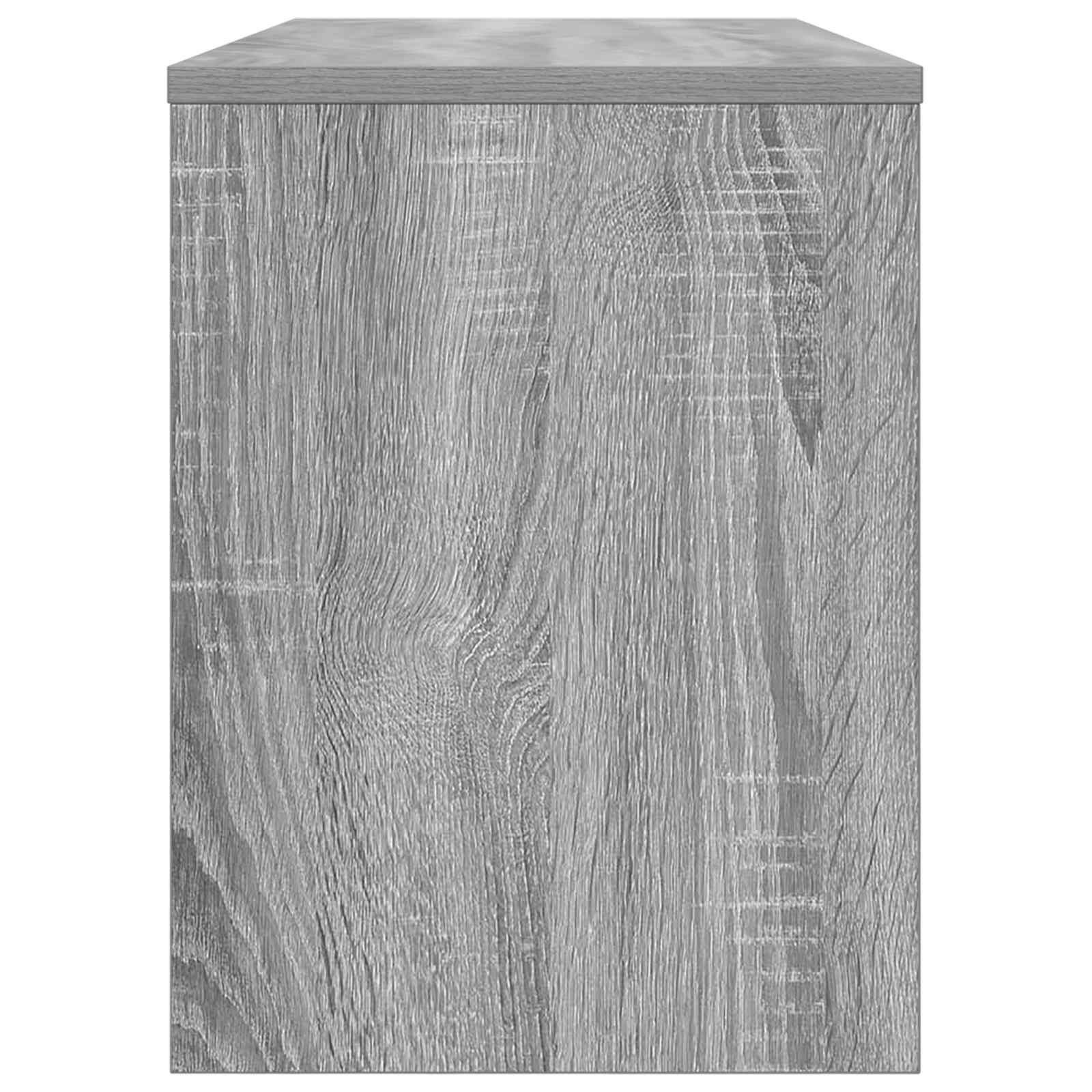 TV-Schränk Graues Sonoma 80 x 30 x 40 cm Holzwerkstoff