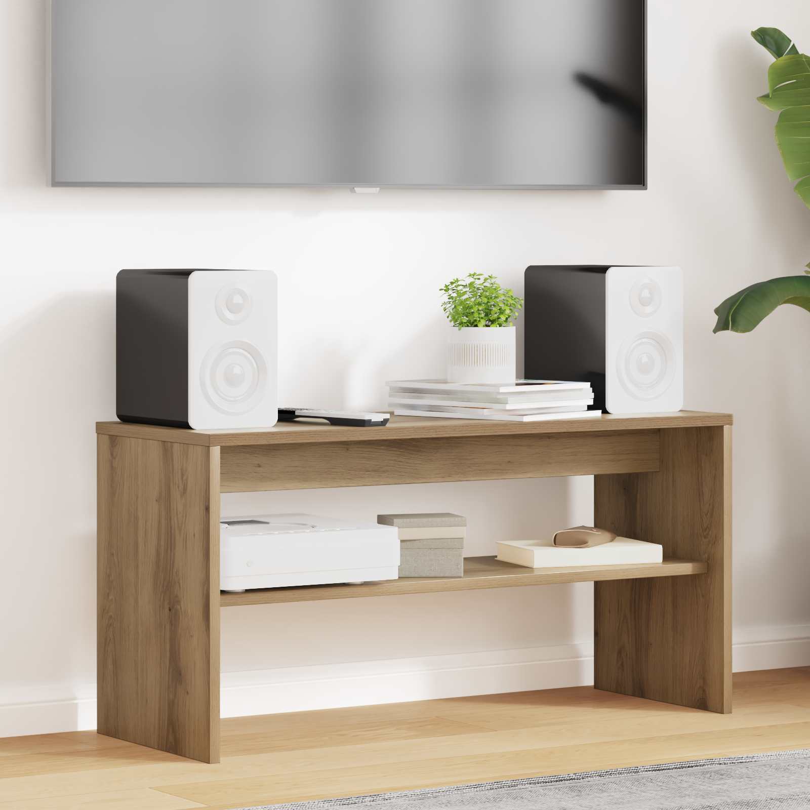 TV-Schränk Artisan-Eiche 80 x 30 x 40 cm Holzwerkstoff