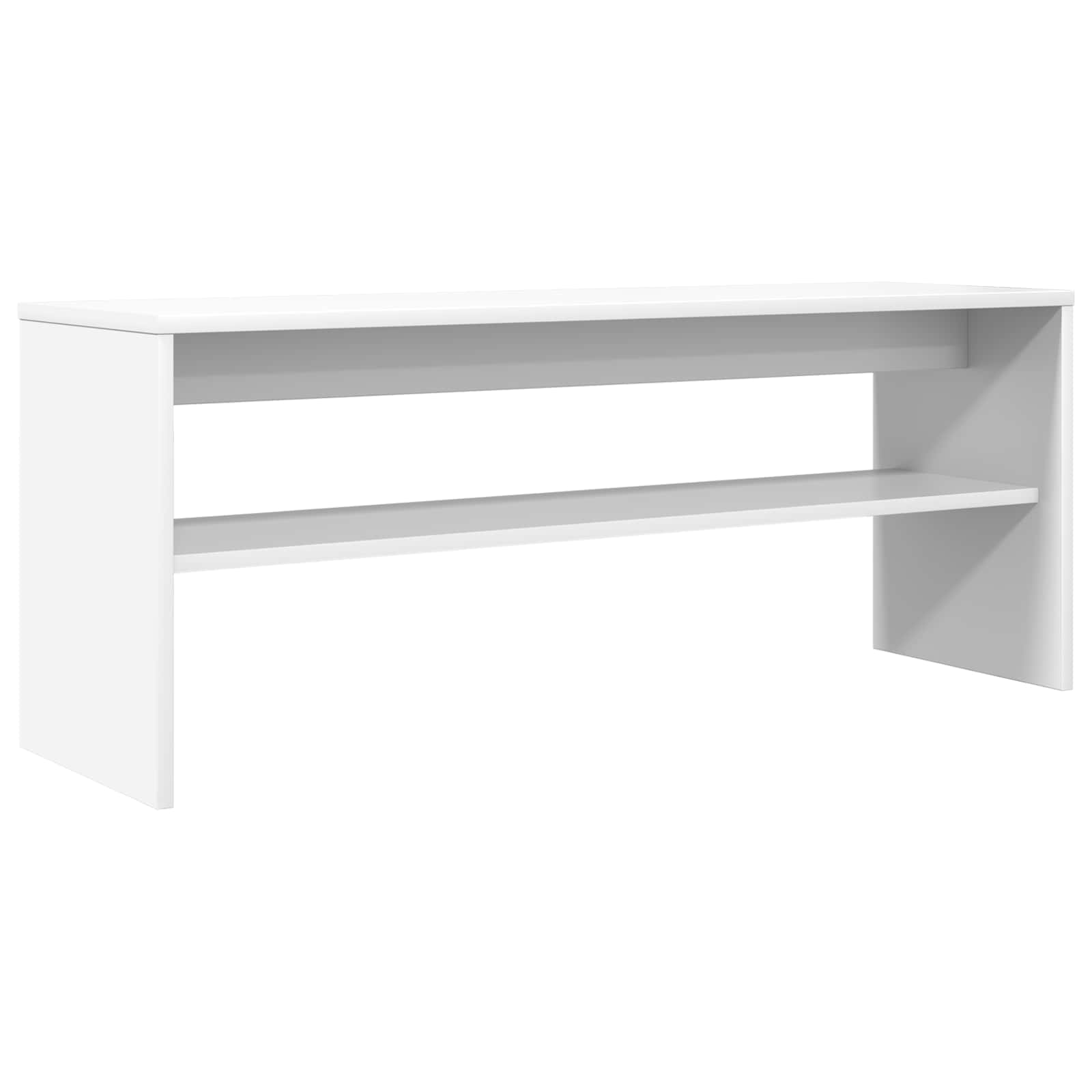 TV-Schränk Weiß 100 x 30 x 40 cm Holzwerkstoff