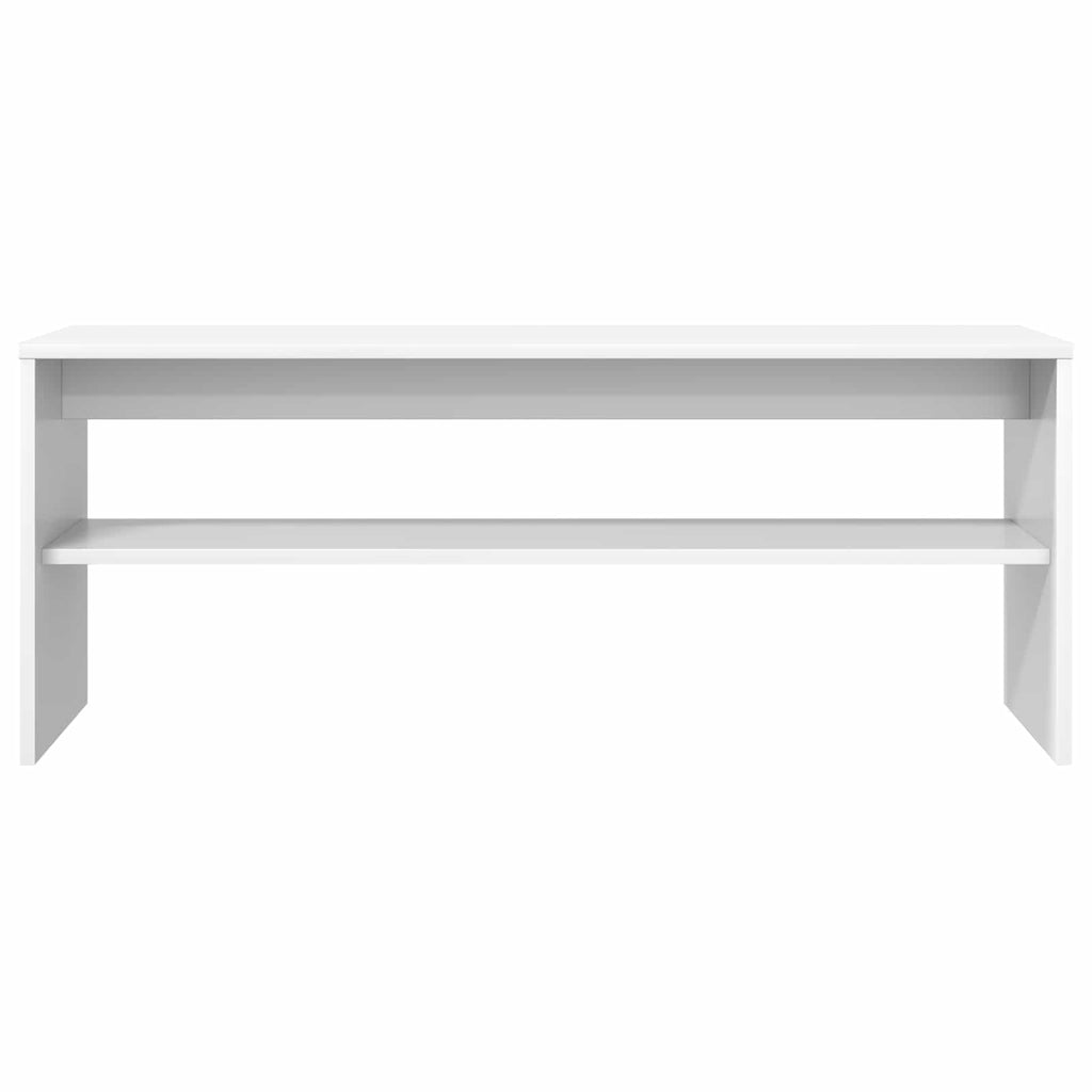 TV-Schränk Weiß 100 x 30 x 40 cm Holzwerkstoff