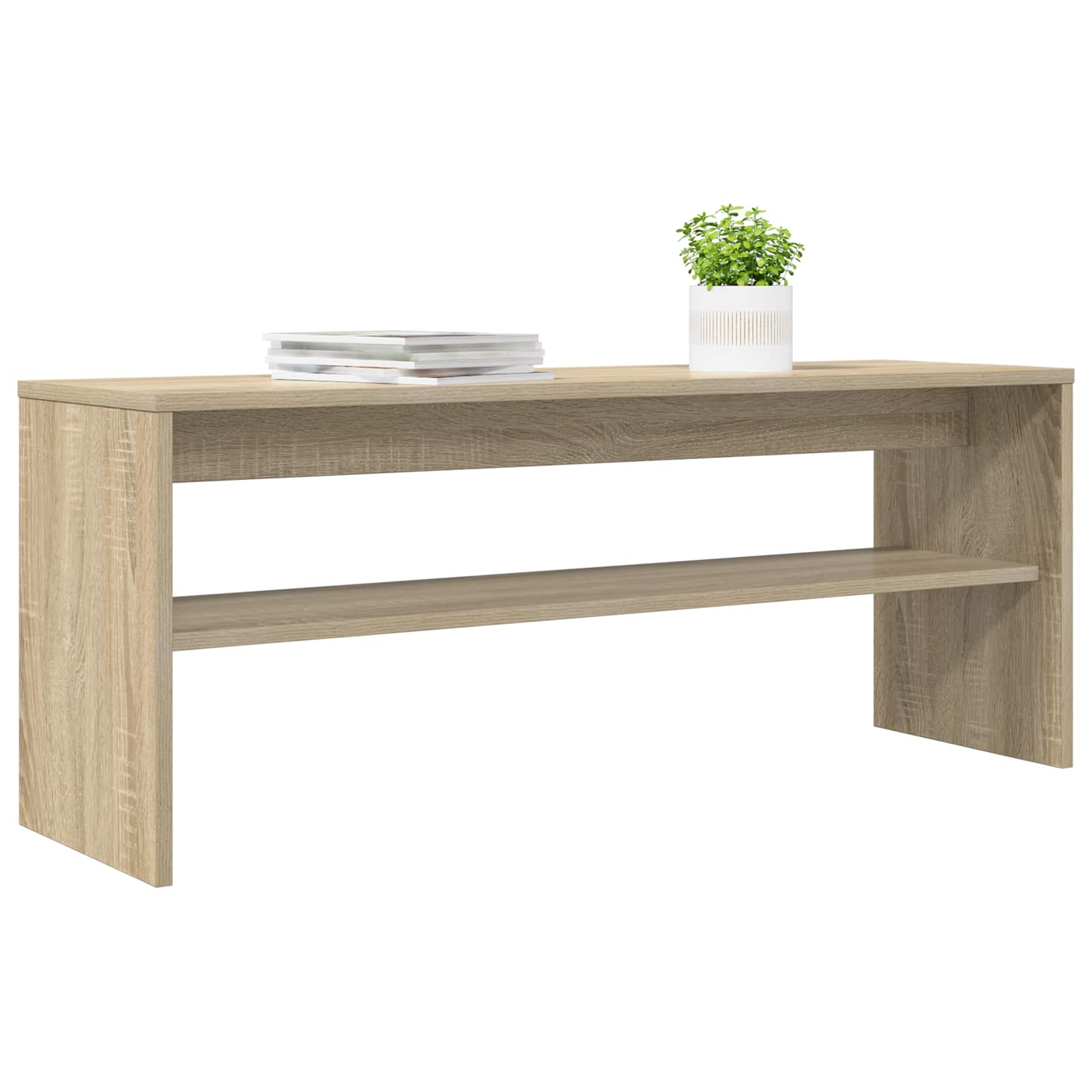 TV-Schränk Sonoma-Eiche 100 x 30 x 40 cm Holzwerkstoff