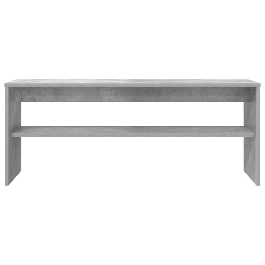 TV-Schränk Beton Grau 100 x 30 x 40 cm Holzwerkstoff