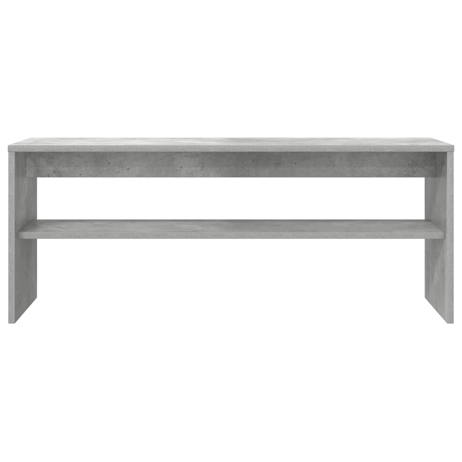 TV-Schränk Beton Grau 100 x 30 x 40 cm Holzwerkstoff