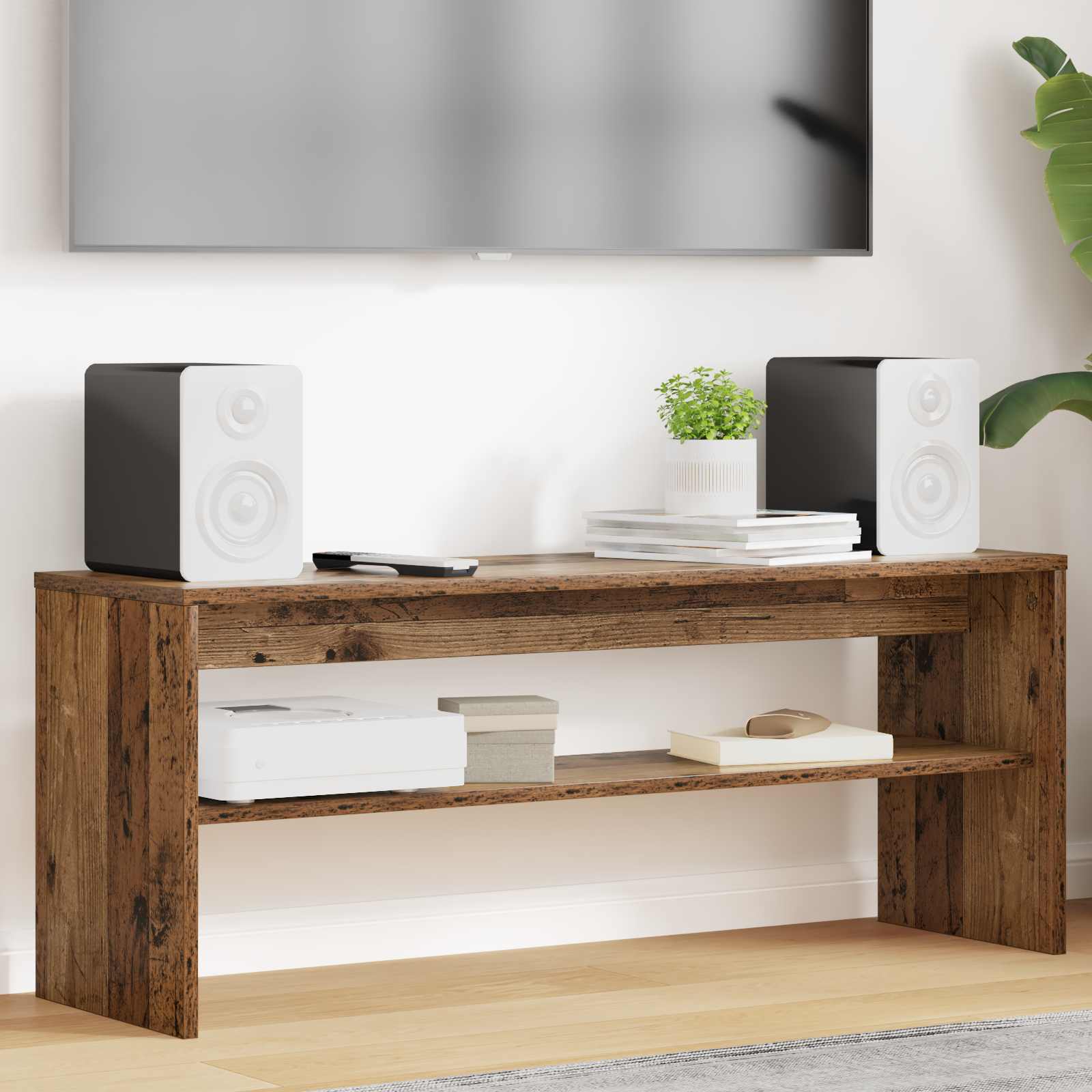 TV-Schränk Altholz 100 x 30 x 40 cm Holzwerkstoff