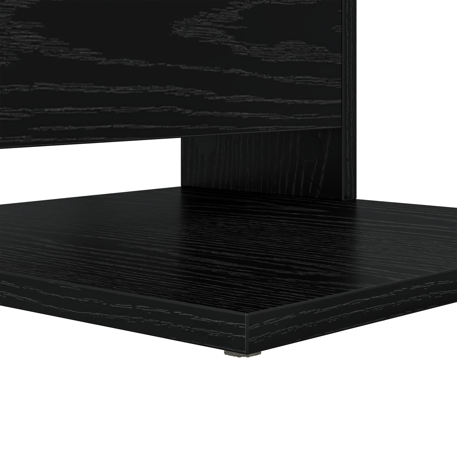 Beistelltisch Schwarz Eichen-Optik 40 x 35 x 60,5 cm