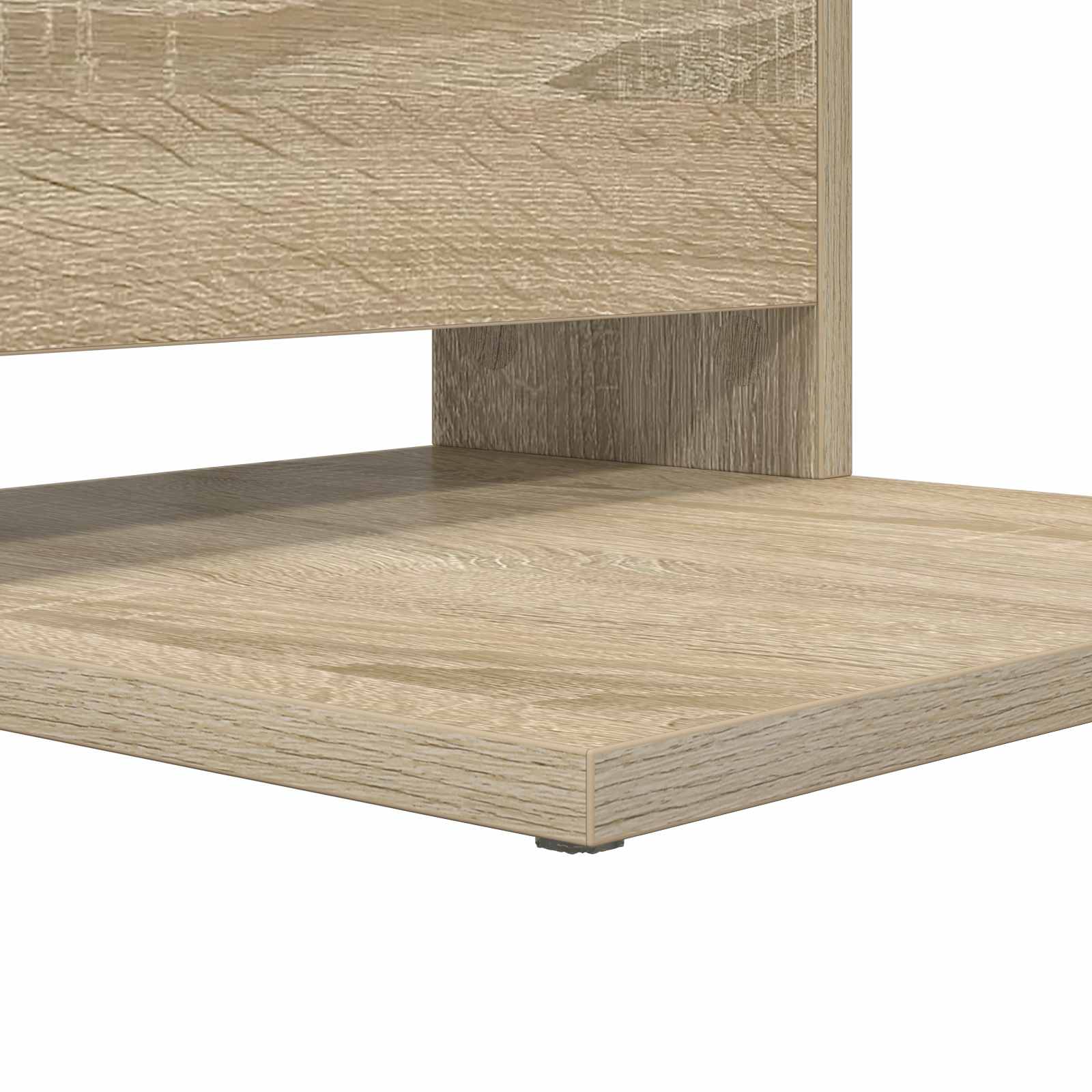 Beistelltisch Sonoma-Eiche 40 x 35 x 60,5 cm Holzwerkstoff