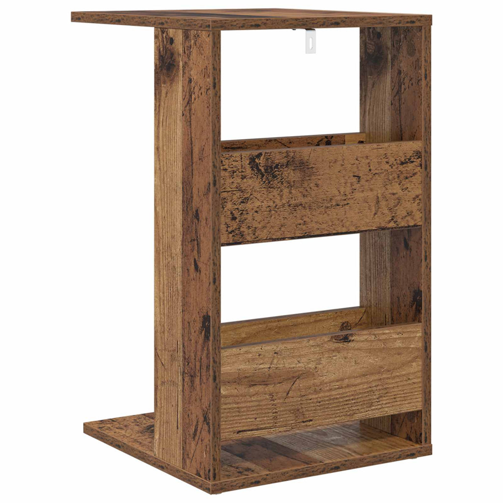 Beistelltisch Altholz 40 x 35 x 60,5 cm Holzwerkstoff