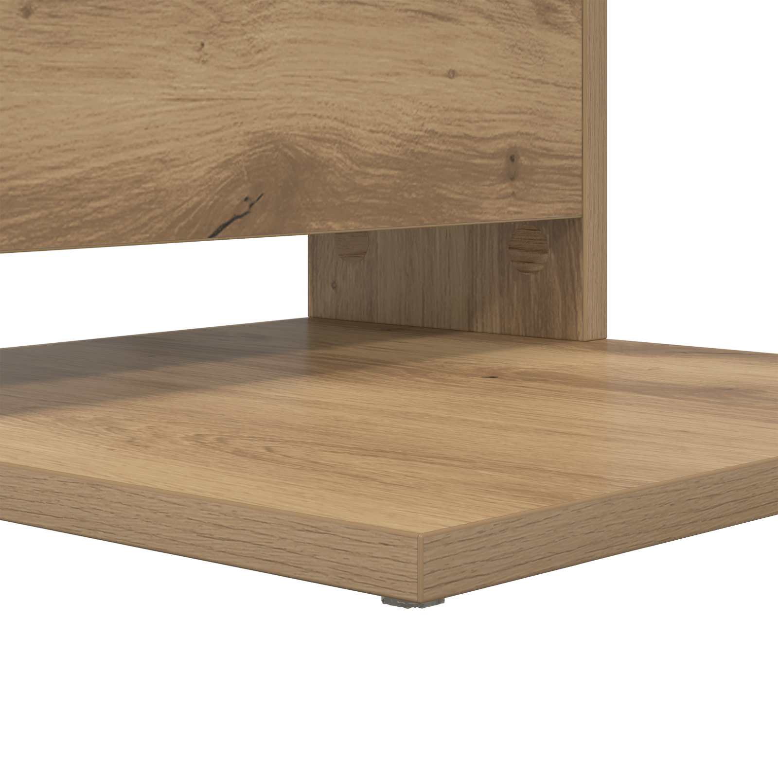 Beistelltisch Artisan-Eiche 40 x 35 x 60,5 cm Holzwerkstoff